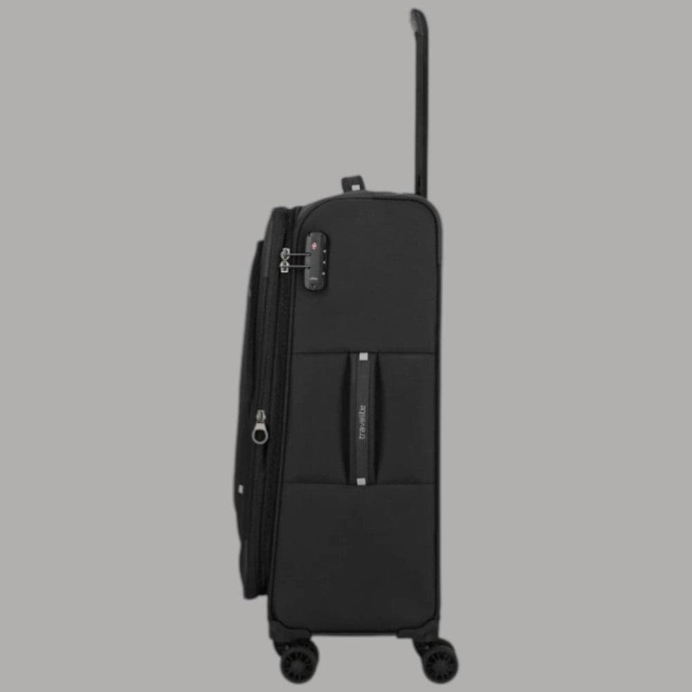 Trolley Travelite UMBRIA M Nero Espandibile con 4 Ruote TSA in Autocategorizzazione Prodotti di Classe - Nocera Superiore, commercioVirtuoso.it