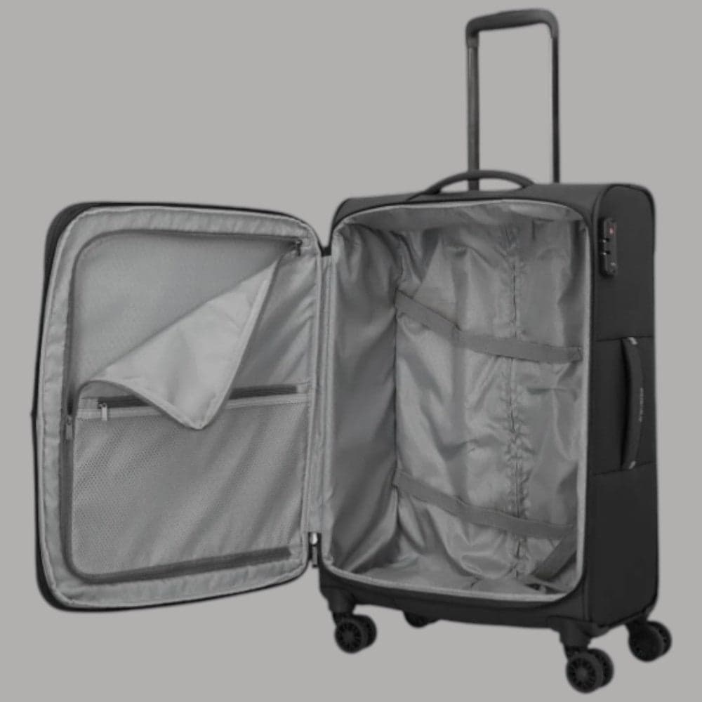Trolley Travelite UMBRIA M Nero Espandibile con 4 Ruote TSA in Autocategorizzazione Prodotti di Classe - Nocera Superiore, commercioVirtuoso.it