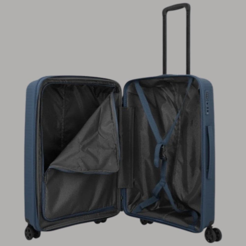 Trolley Travelite Air Stripe Espandibile Blu con Lucchetto TSA in Valigie Prodotti di Classe - Nocera Superiore, commercioVirtuoso.it