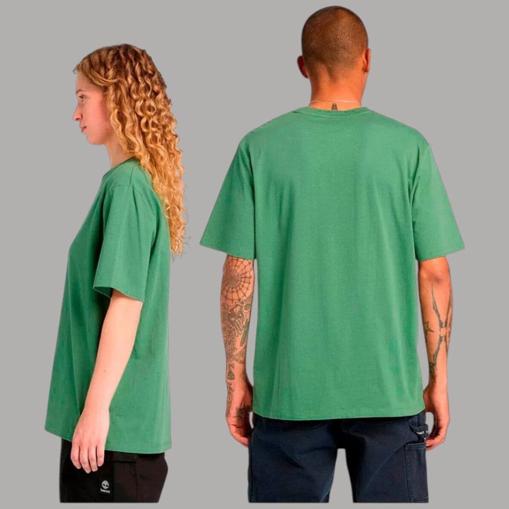 T-shirt Timberland Cotone Autentica con Logo Stampato in T-shirt Prodotti di Classe - Nocera Superiore, commercioVirtuoso.it