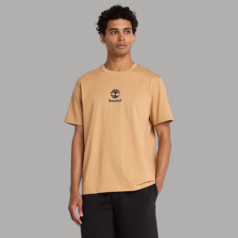 T-shirt Timberland Cotone Autentica con Logo Stampato in T-shirt Prodotti di Classe - Nocera Superiore, commercioVirtuoso.it