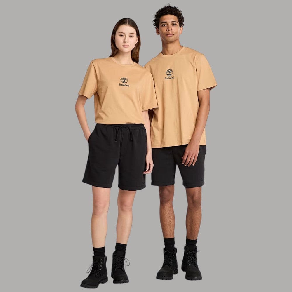 T-shirt Timberland Cotone Autentica con Logo Stampato in T-shirt Prodotti di Classe - Nocera Superiore, commercioVirtuoso.it