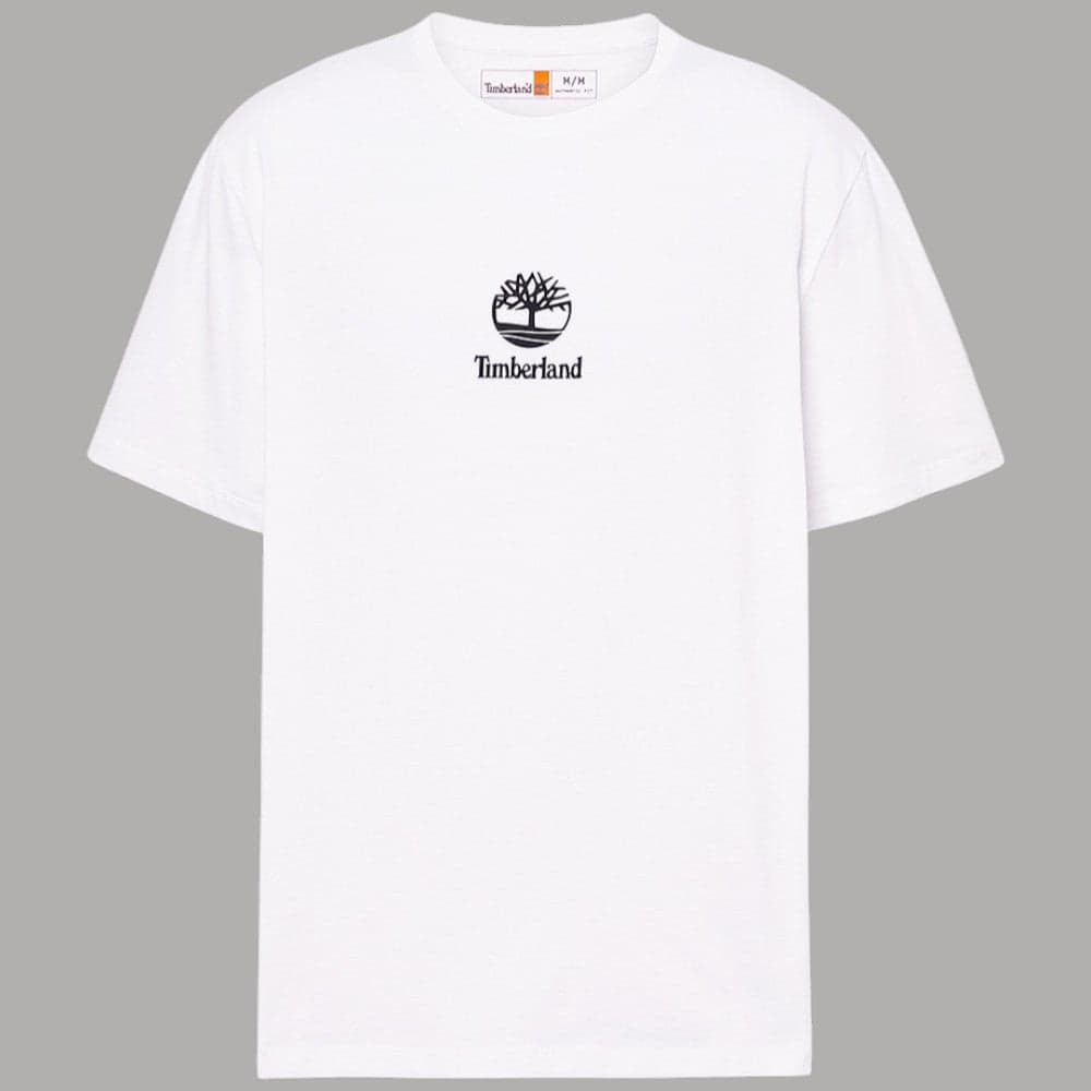T-shirt Timberland Cotone Autentica con Logo Stampato in T-shirt Prodotti di Classe - Nocera Superiore, commercioVirtuoso.it