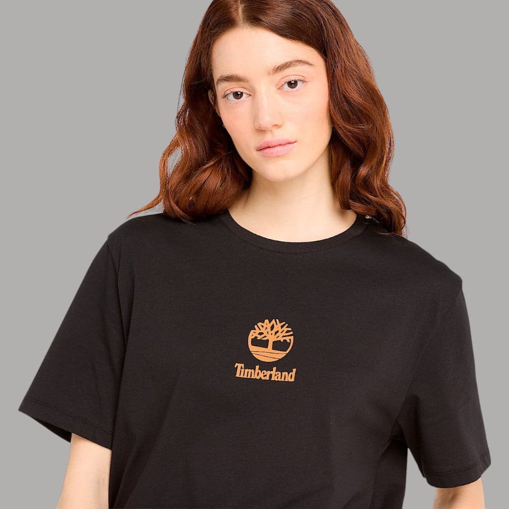 T-shirt Timberland Cotone Autentica con Logo Stampato in T-shirt Prodotti di Classe - Nocera Superiore, commercioVirtuoso.it