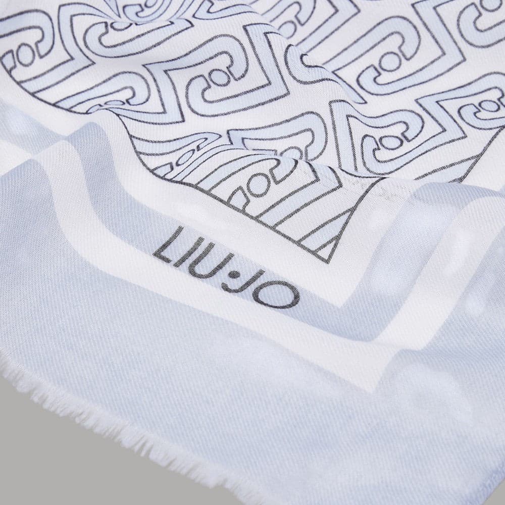 Stola Liu Jo Eleganza Logo All-Over 70x180 cm in Stole Prodotti di Classe - Nocera Superiore, commercioVirtuoso.it