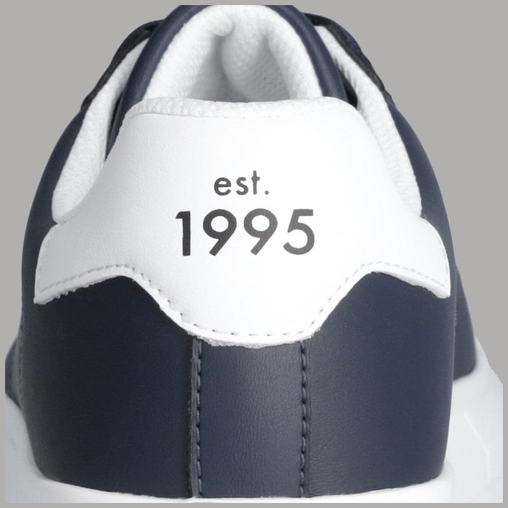 Scarpe Liu Jo Uomo Blu/Bianche in Pelle con Suola Bold - 5