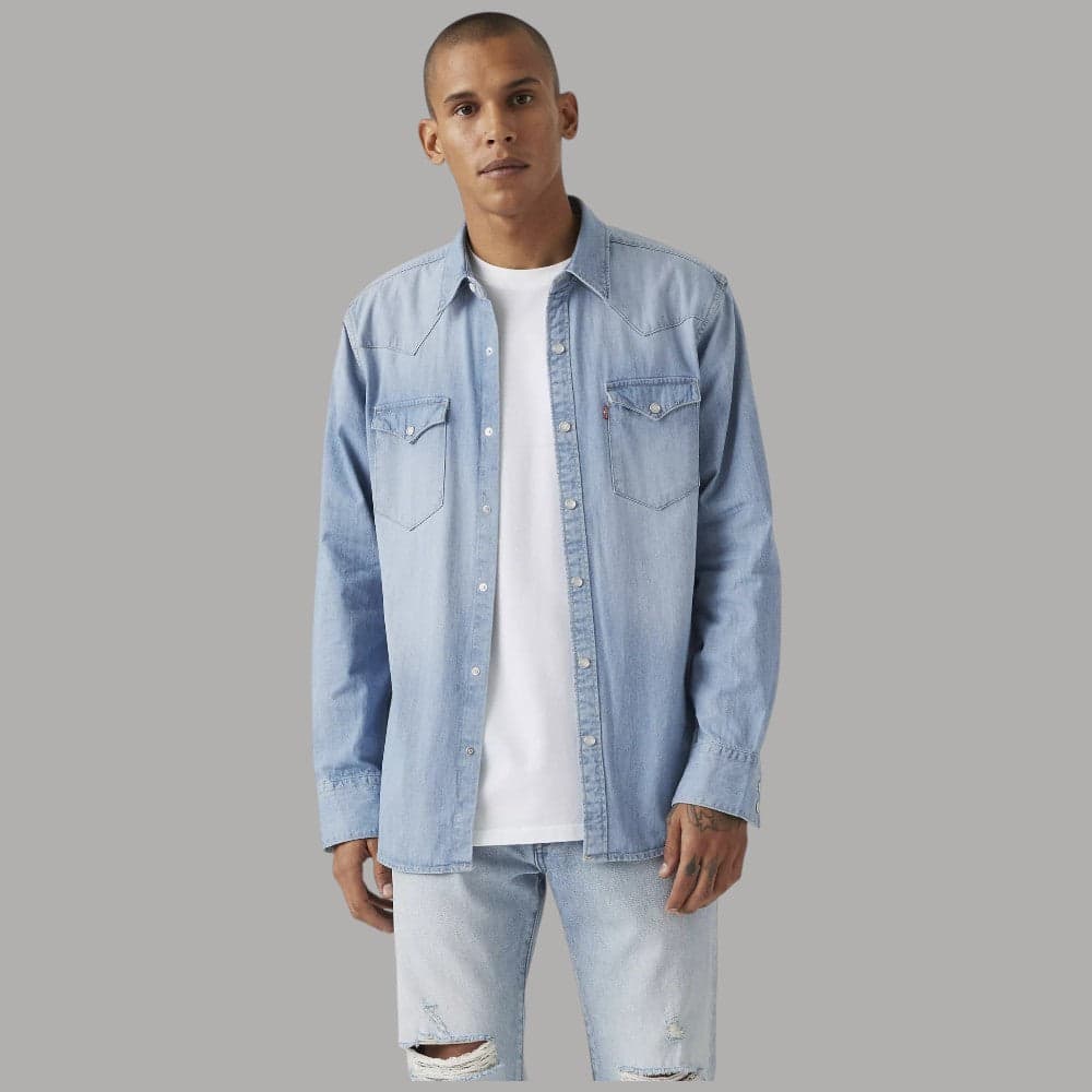 Camicia Levi's Western Barstow: Eleganza Denim Intramontabile - 18