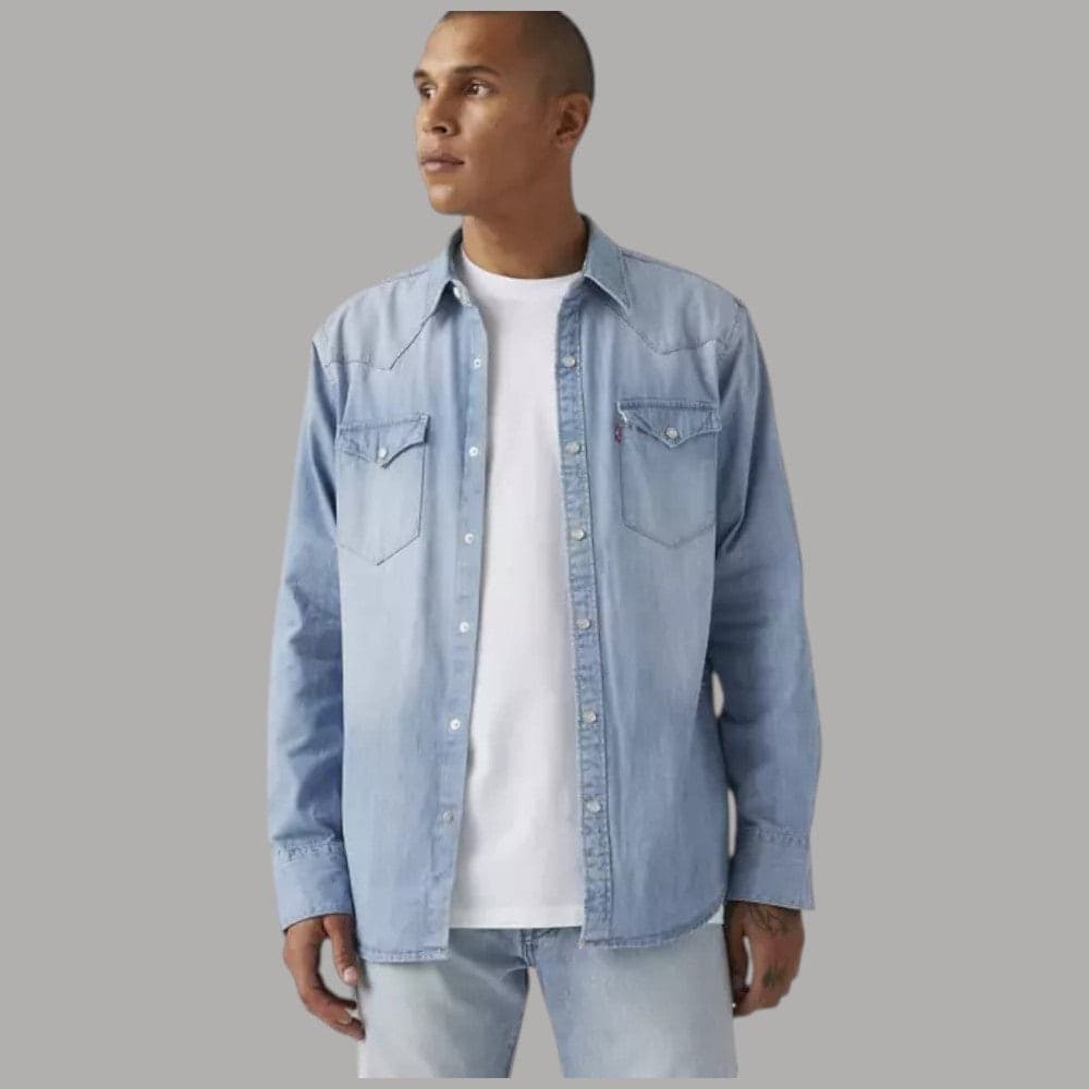 Camicia Levi's Western Barstow: Eleganza Denim Intramontabile - 12