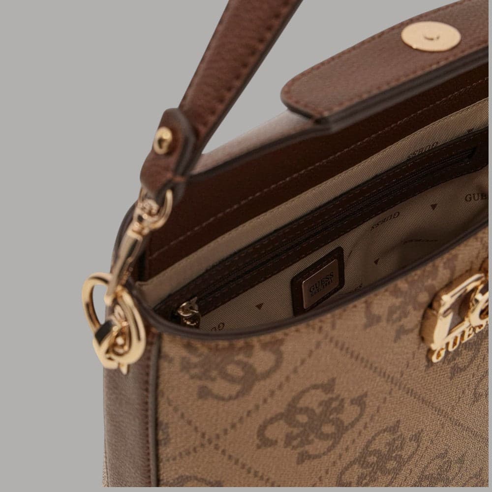 Guess Borsa Secchiello Karnilla 4G con Tracolla Removibile - 10