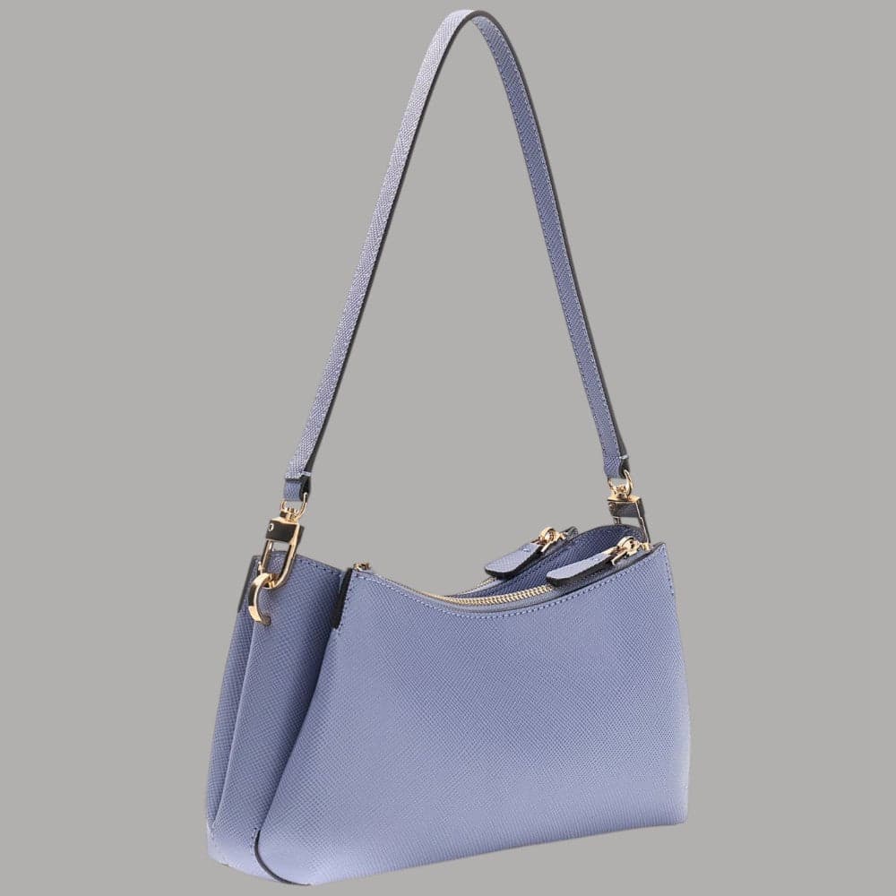 Guess Borsa Noelle Mini Tracolla in Similpelle con Metalleria Dorata Elegante - 6
