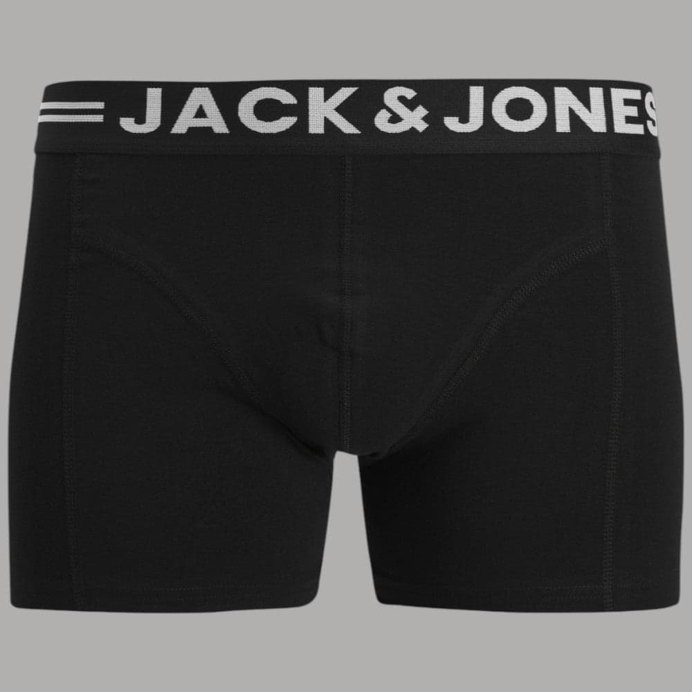 Pacco 3 Boxer Uomo Jack & Jones in Cotone Nero Elastico in Boxer Prodotti di Classe - Nocera Superiore, commercioVirtuoso.it