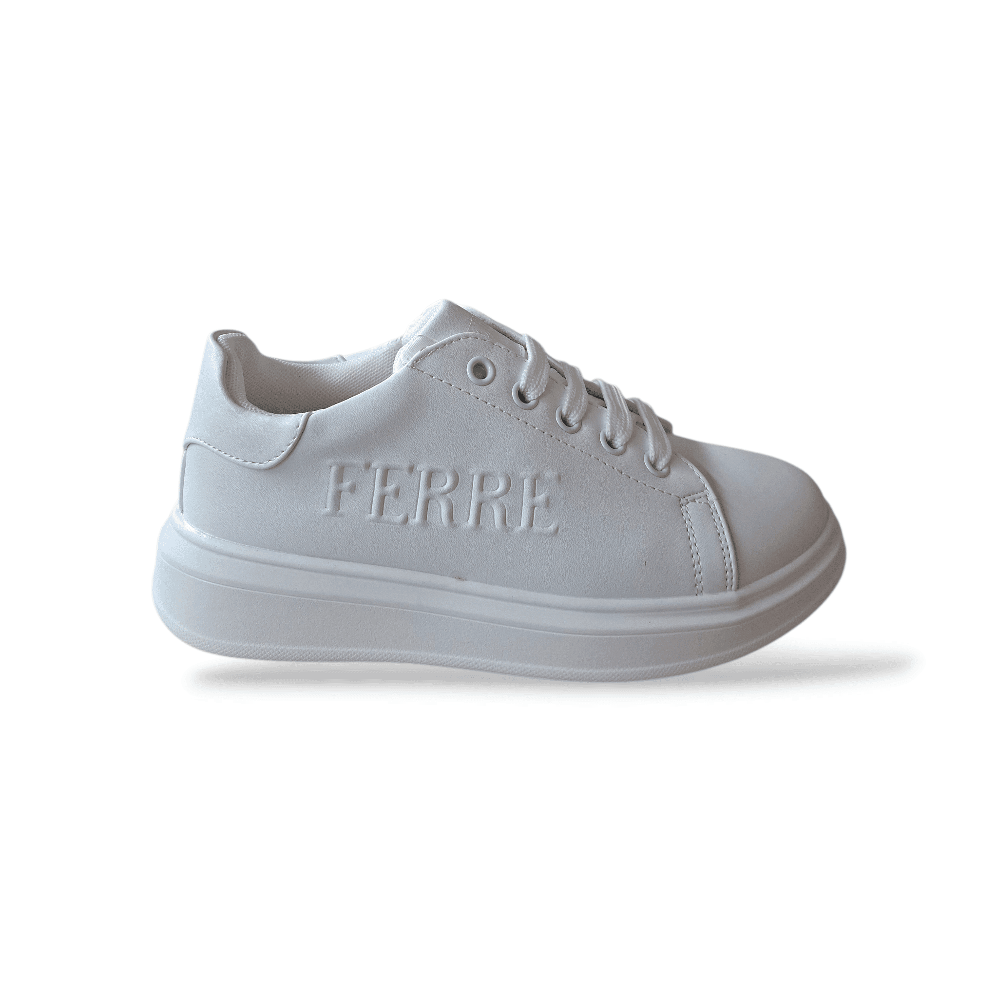 Sneakers unisex Ferrè bianche eleganti cerimonia FB-421 in Ballerine Scarpetteria Gica - Trani, commercioVirtuoso.it