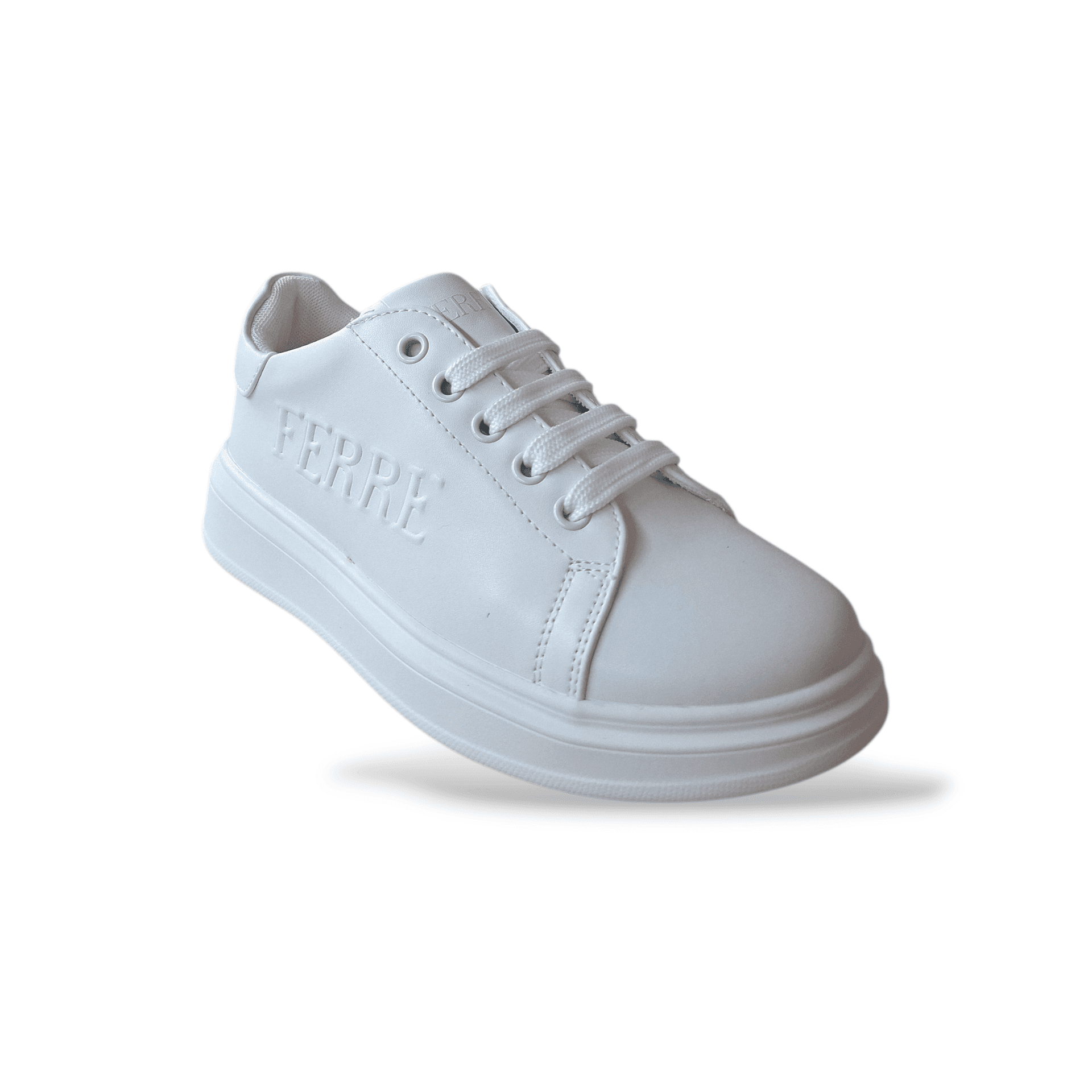Sneakers unisex Ferrè bianche eleganti cerimonia FB-421 in Ballerine Scarpetteria Gica - Trani, commercioVirtuoso.it
