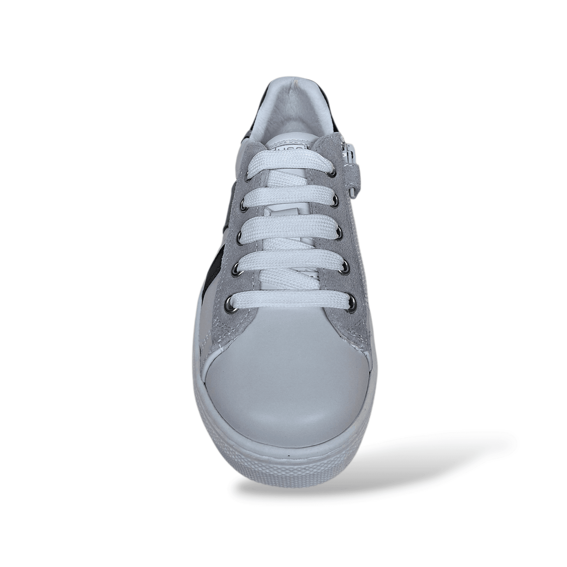 Sneakers Bambino Balducci Butter Pelle Bianco Blu Verde Made in Italy in Ballerine Scarpetteria Gica - Trani, commercioVirtuoso.it