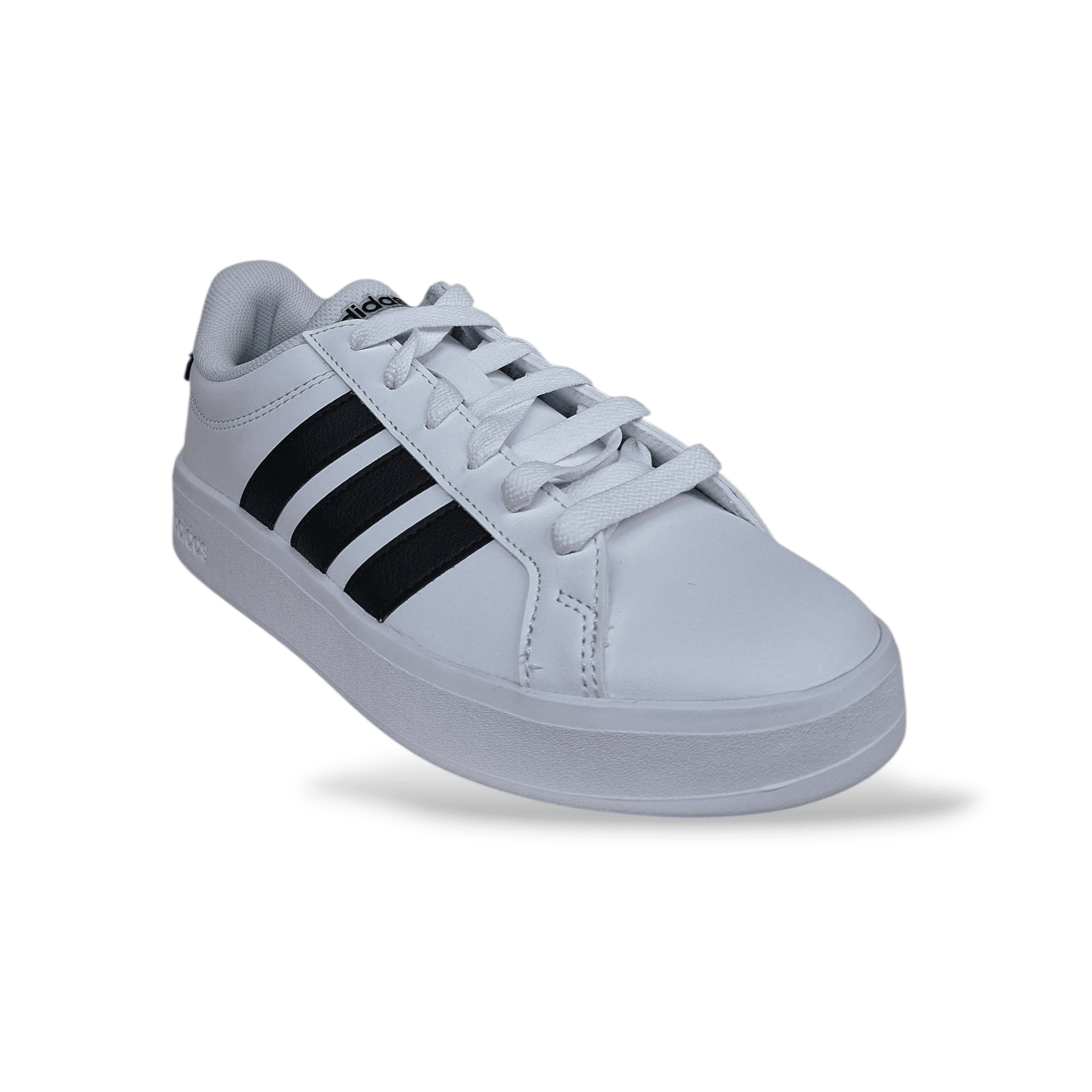 Sneakers ragazzo Adidas Grand Court 3.0 bianco nero pelle in Sneaker casual Scarpetteria Gica - Trani, commercioVirtuoso.it