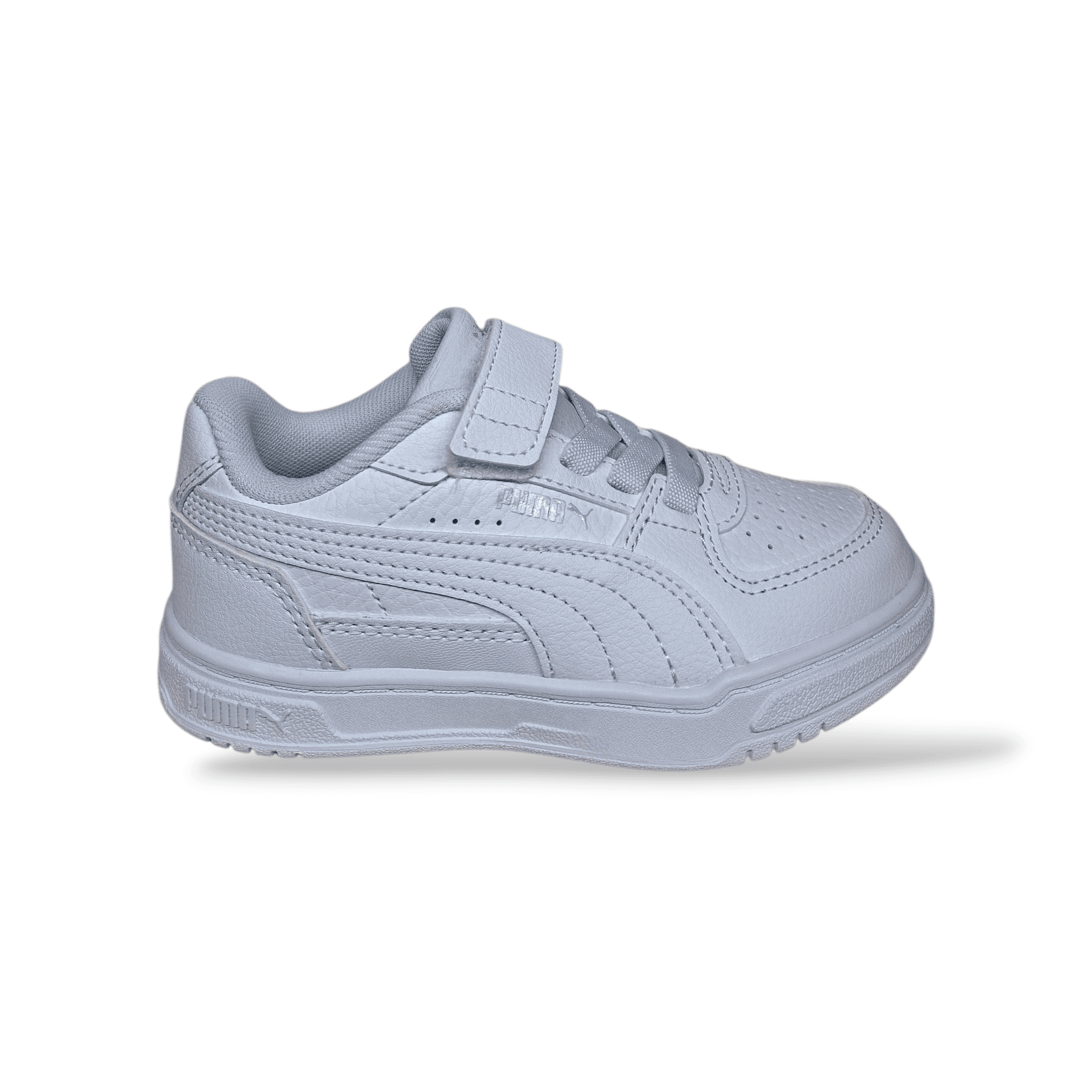 Sneakers bambino PUMA Caven bianco con velcro in Ballerine Scarpetteria Gica - Trani, commercioVirtuoso.it