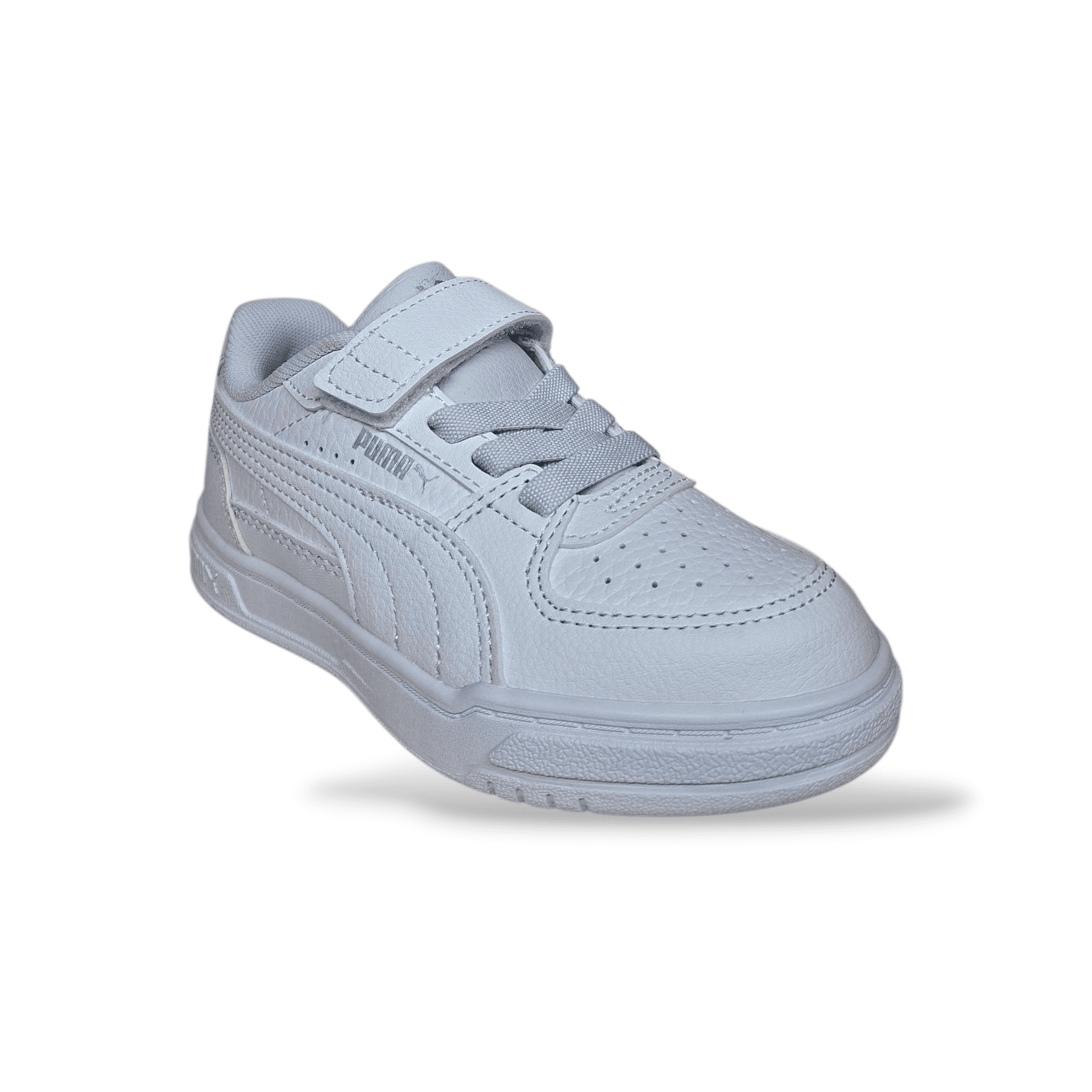 Sneakers bambino PUMA Caven bianco con velcro in Ballerine Scarpetteria Gica - Trani, commercioVirtuoso.it