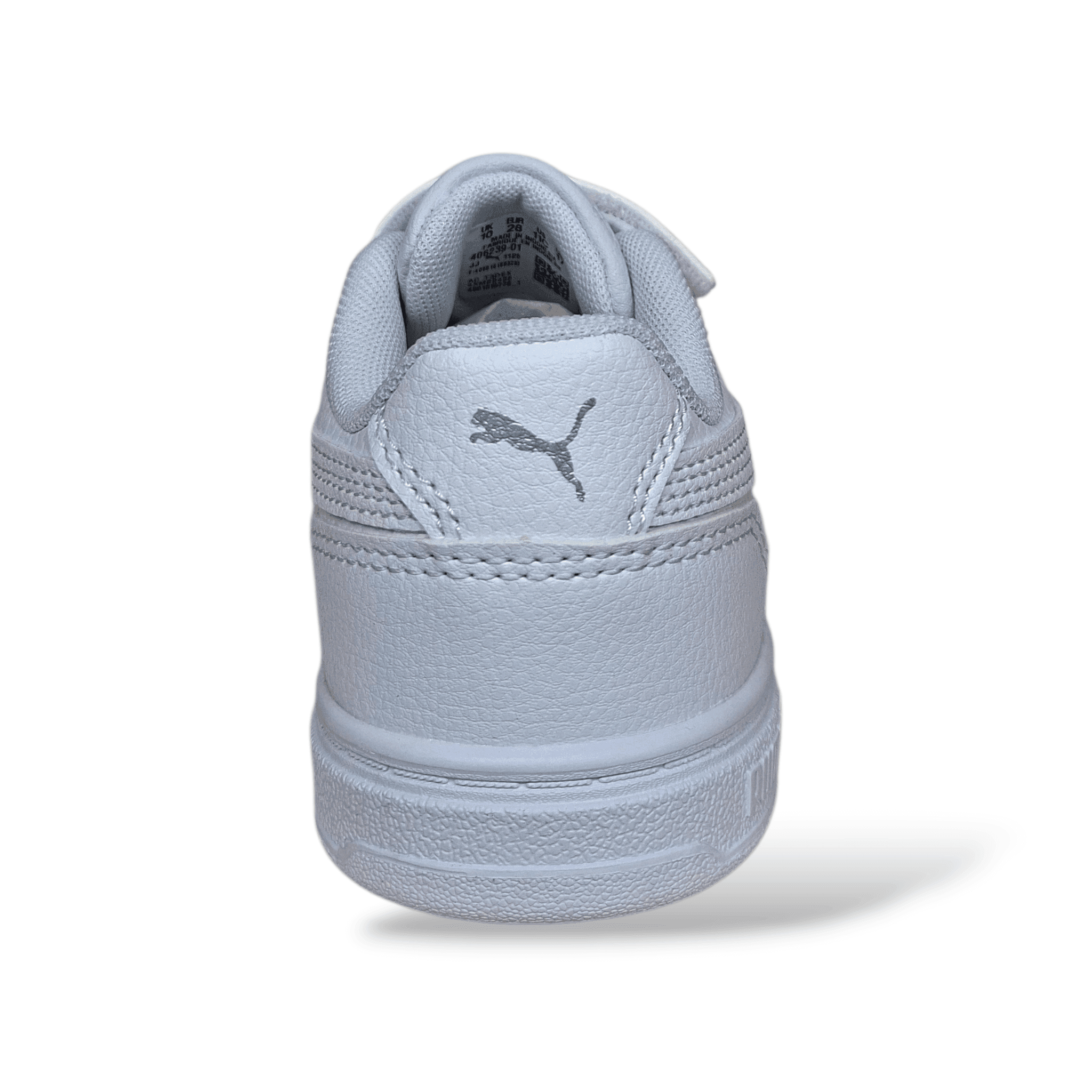 Sneakers bambino PUMA Caven bianco con velcro in Ballerine Scarpetteria Gica - Trani, commercioVirtuoso.it