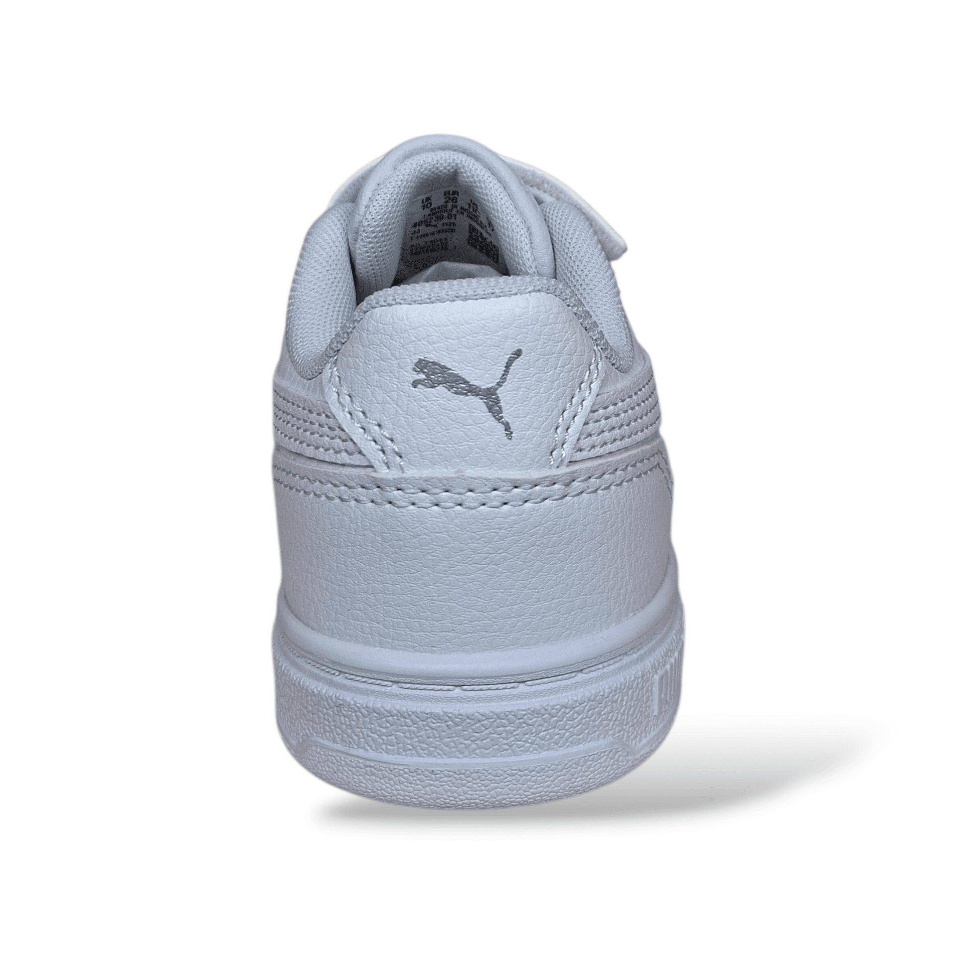 Sneakers bambino PUMA Caven bianco con velcro in Ballerine Scarpetteria Gica - Trani, commercioVirtuoso.it