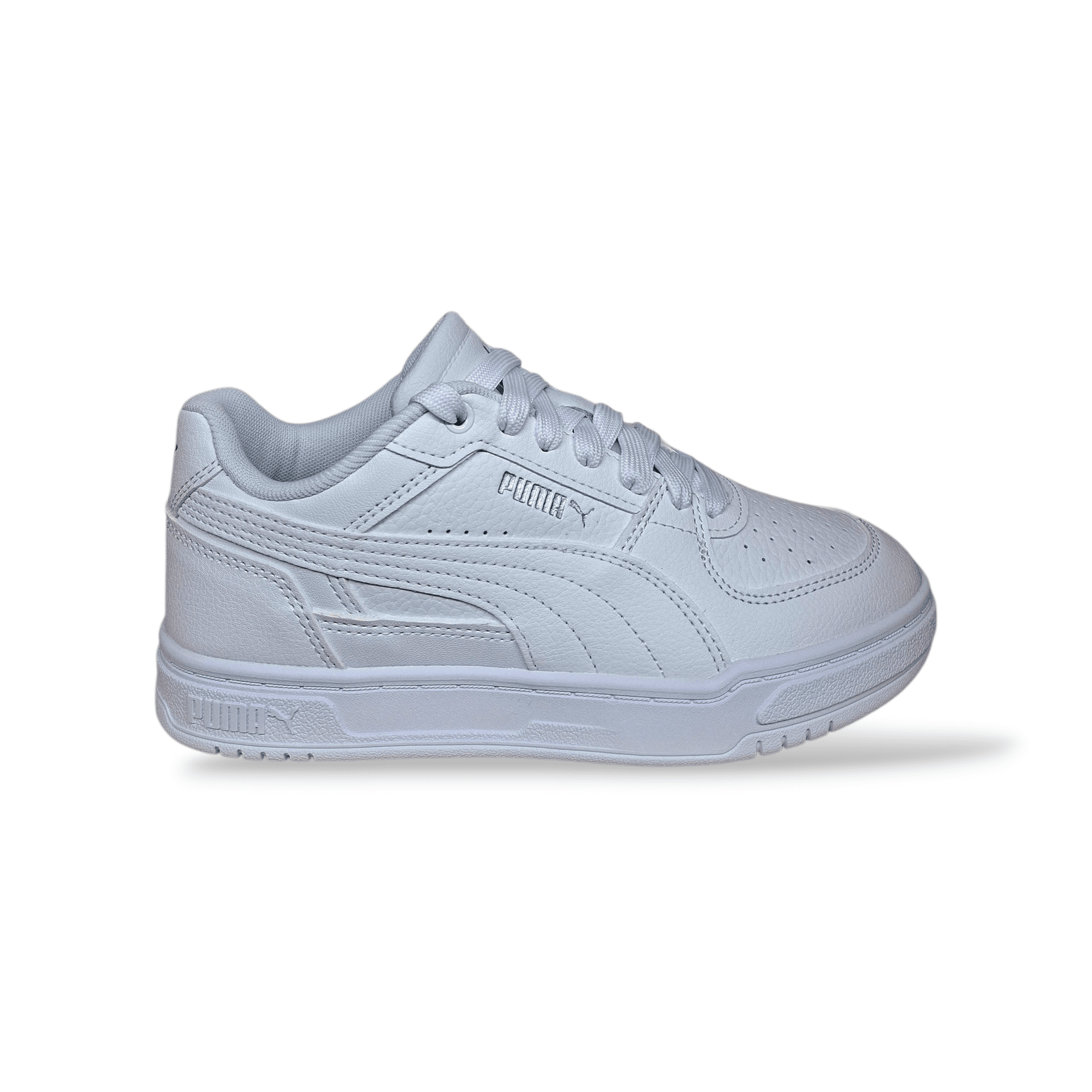Sneakers bambino PUMA Caven bianco con lacci - 6