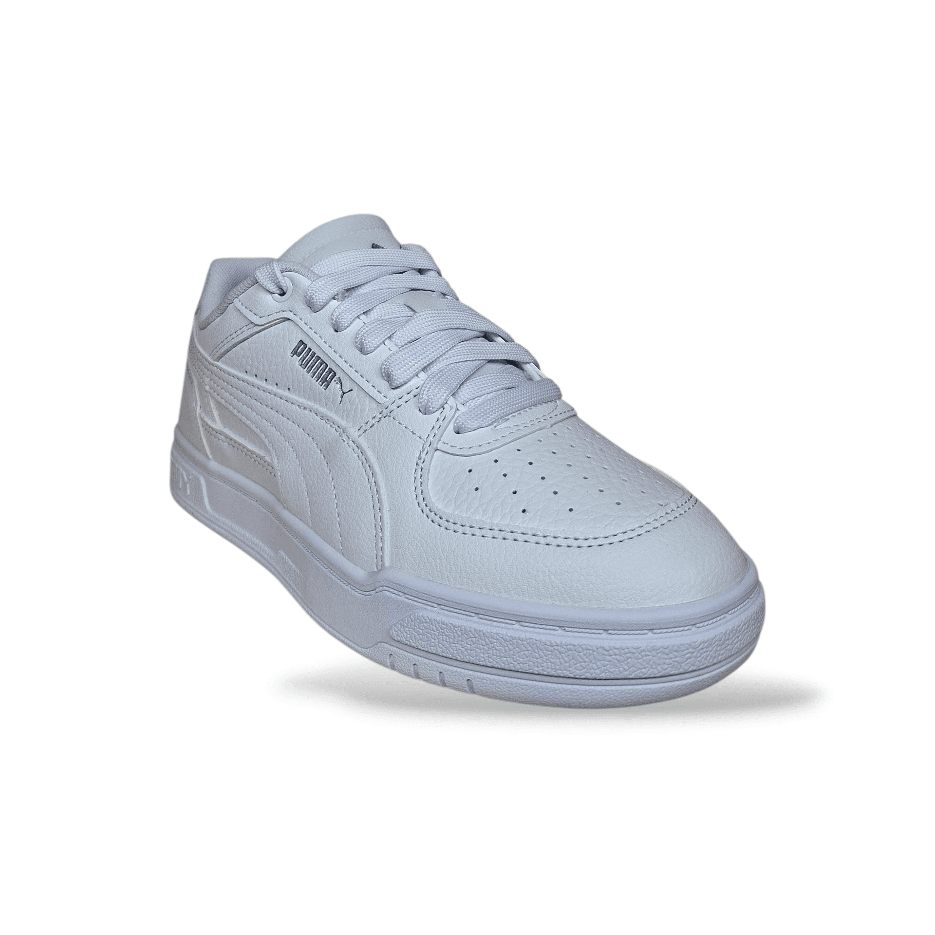 Sneakers bambino PUMA Caven bianco con lacci - 2