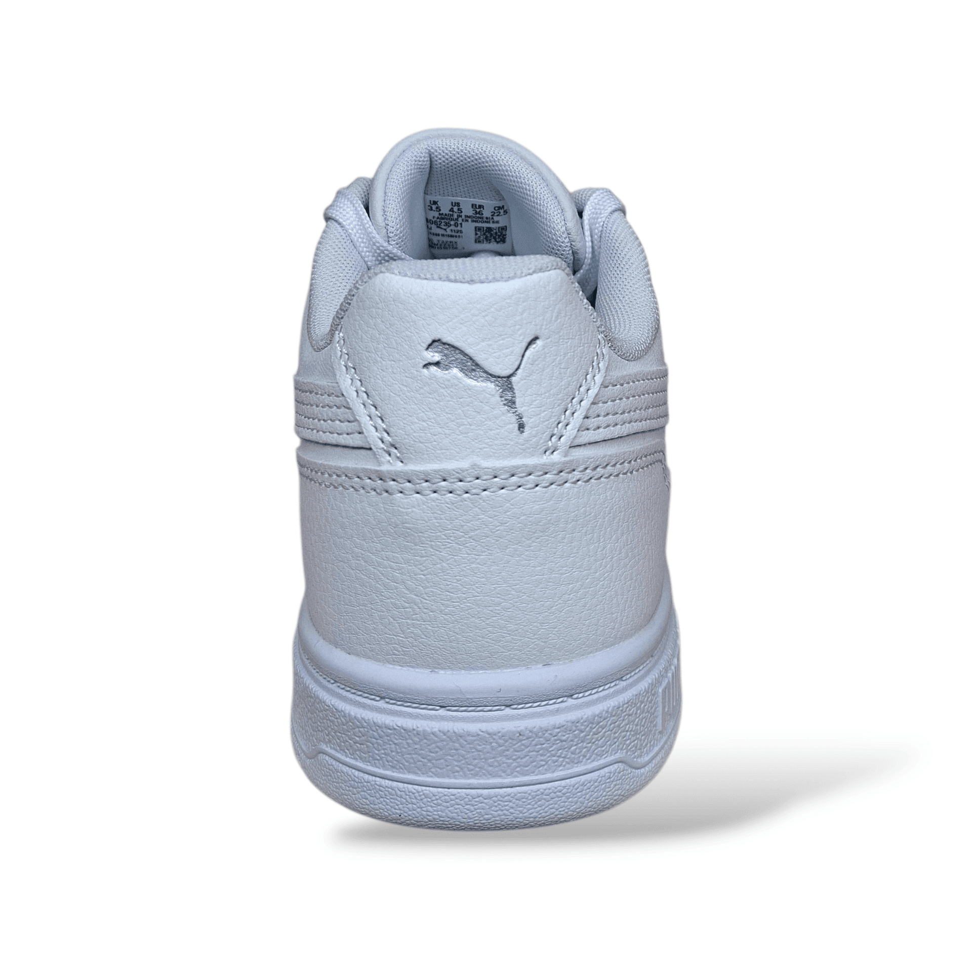 Sneakers bambino PUMA Caven bianco con lacci - 3