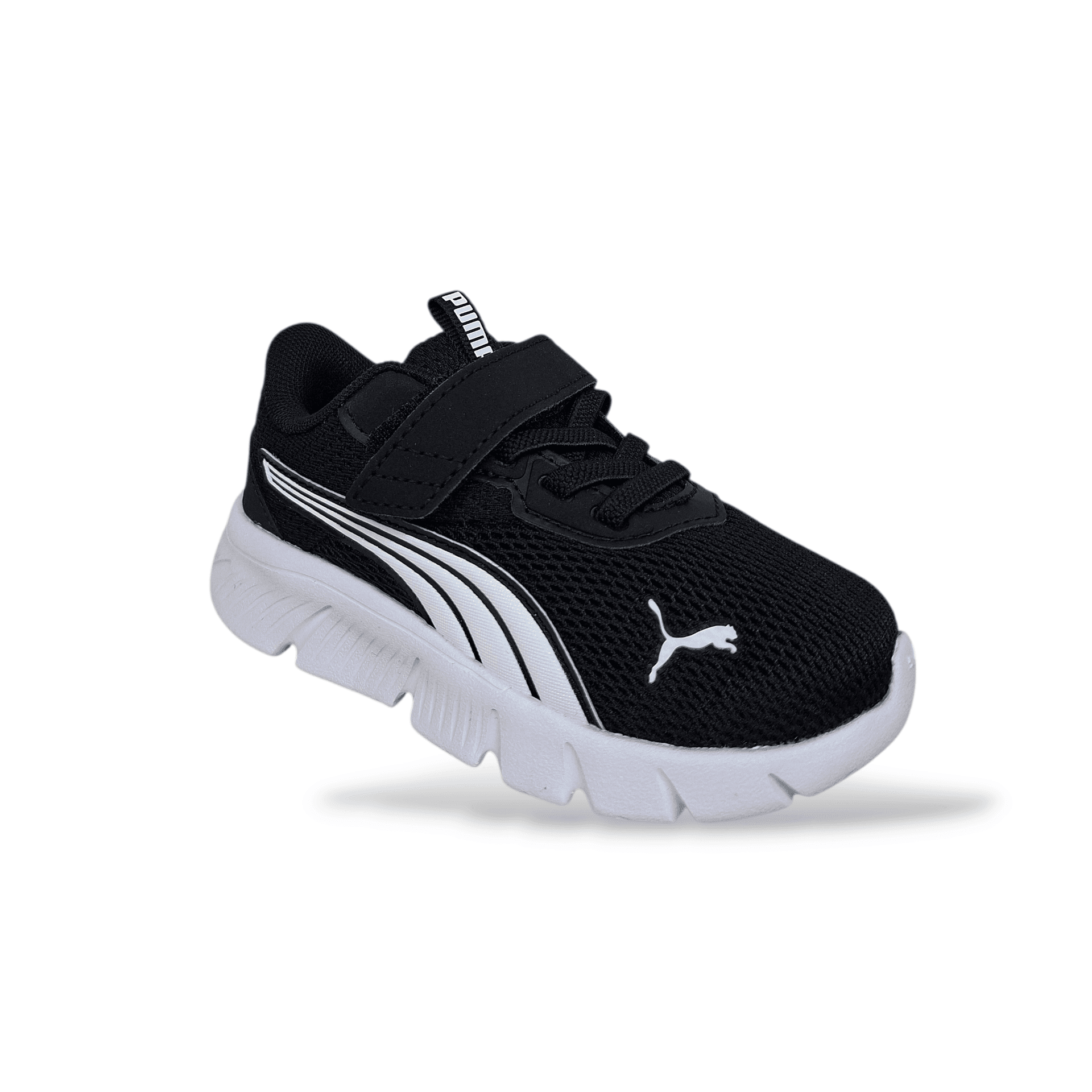 Sneakers bambino PUMA FlexFocus Modern nero bianco con velcro in Ballerine Scarpetteria Gica - Trani, commercioVirtuoso.it