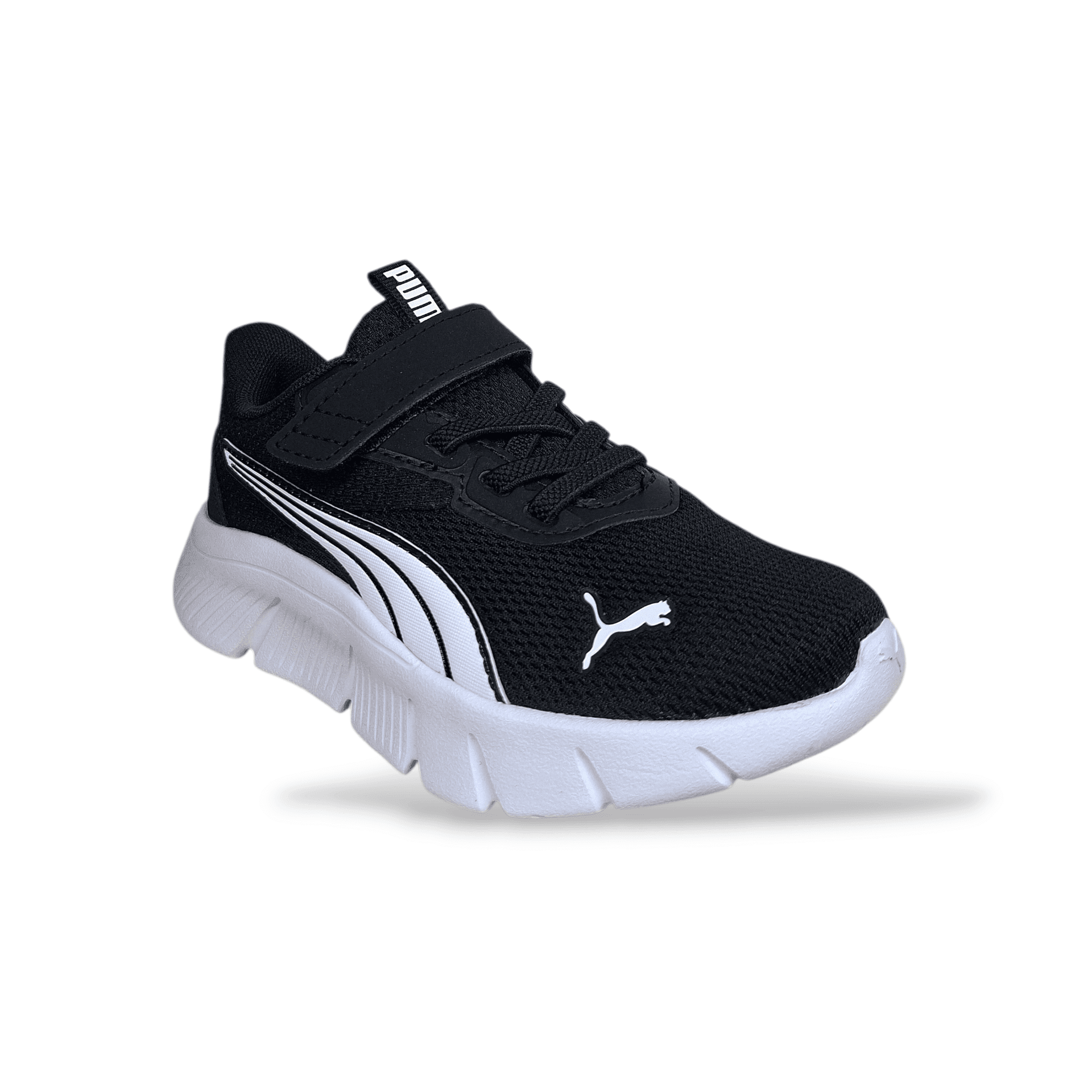 Sneakers bambino PUMA FlexFocus Modern nero bianco con velcro in Ballerine Scarpetteria Gica - Trani, commercioVirtuoso.it