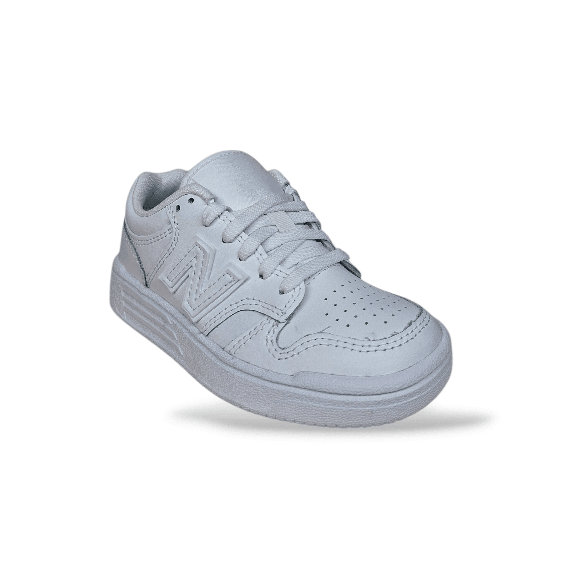 Sneakers bambino New Balance 480 bianche pelle laccio in Ballerine Scarpetteria Gica - Trani, commercioVirtuoso.it