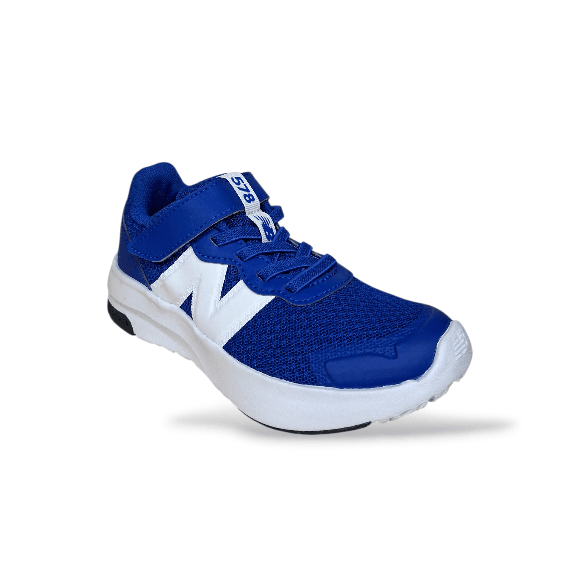 Sneakers bambino New Balance 578 blue bianche velcro laccio elastico in Ballerine Scarpetteria Gica - Trani, commercioVirtuoso.it