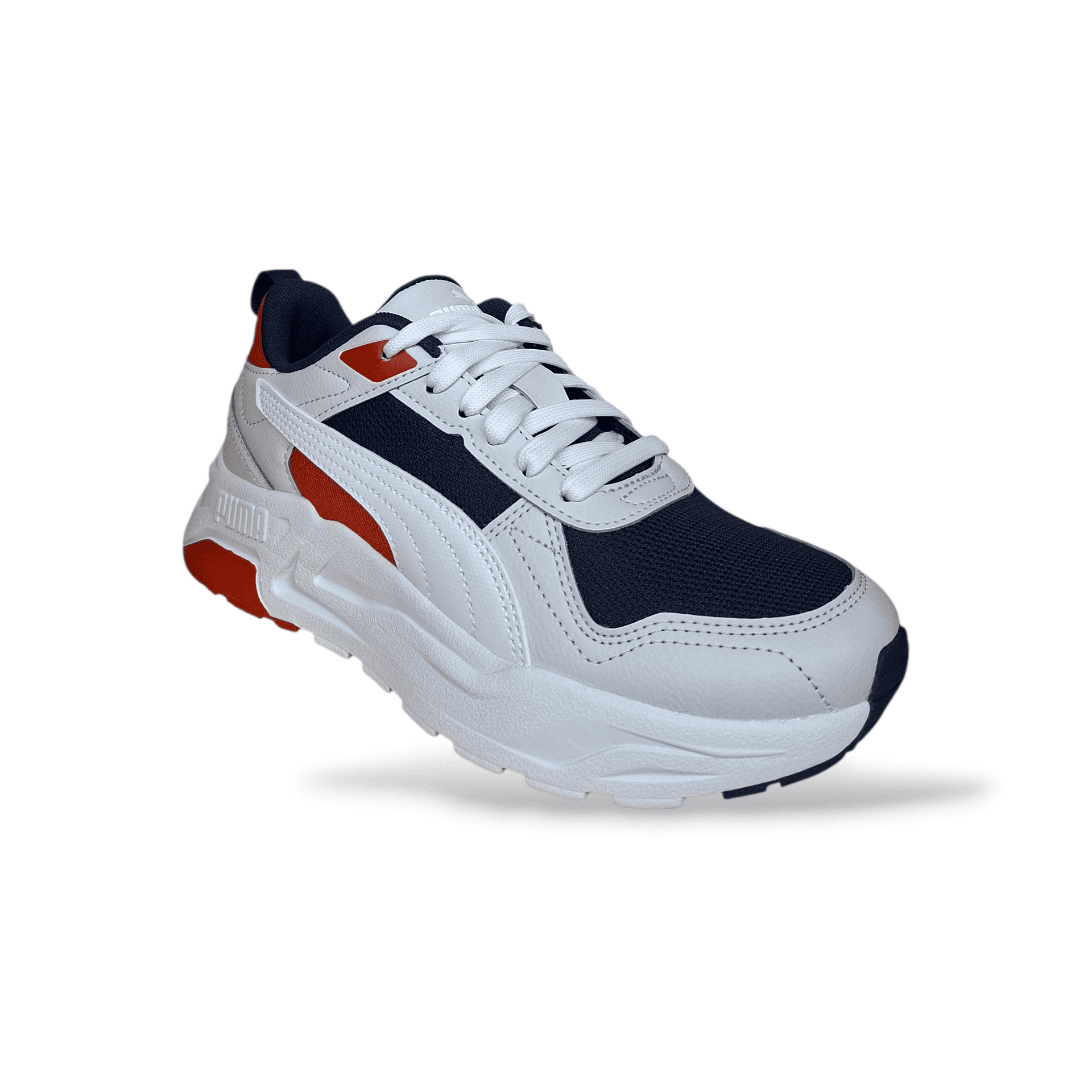 Sneakers bambino PUMA Trinity bianco blu rosso con lacci in Ballerine Scarpetteria Gica - Trani, commercioVirtuoso.it