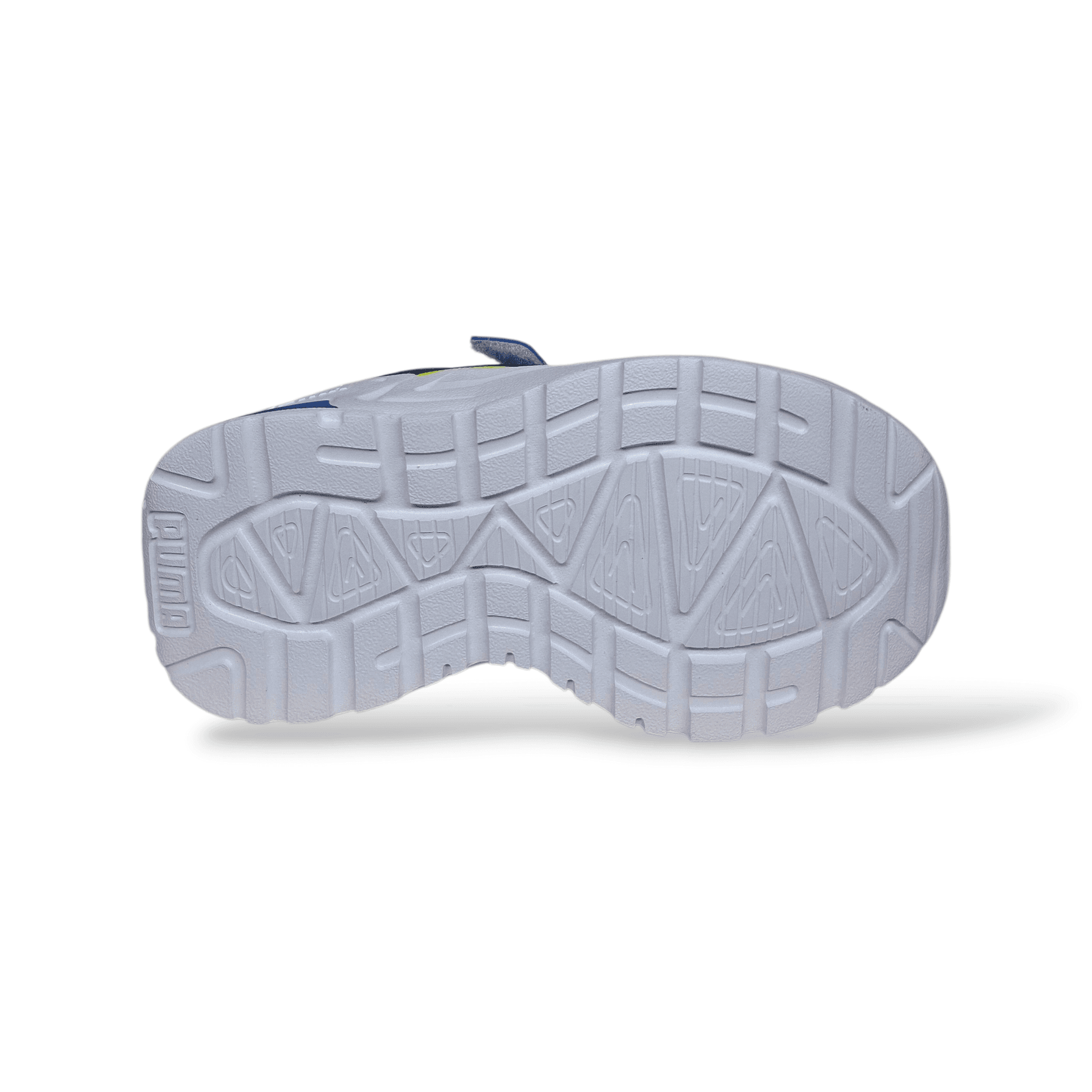 Puma Trinity Sneakers Bambino Blu Celeste Bianco Giallo – Velcro e Lacci | Taglie 20-35 - 5