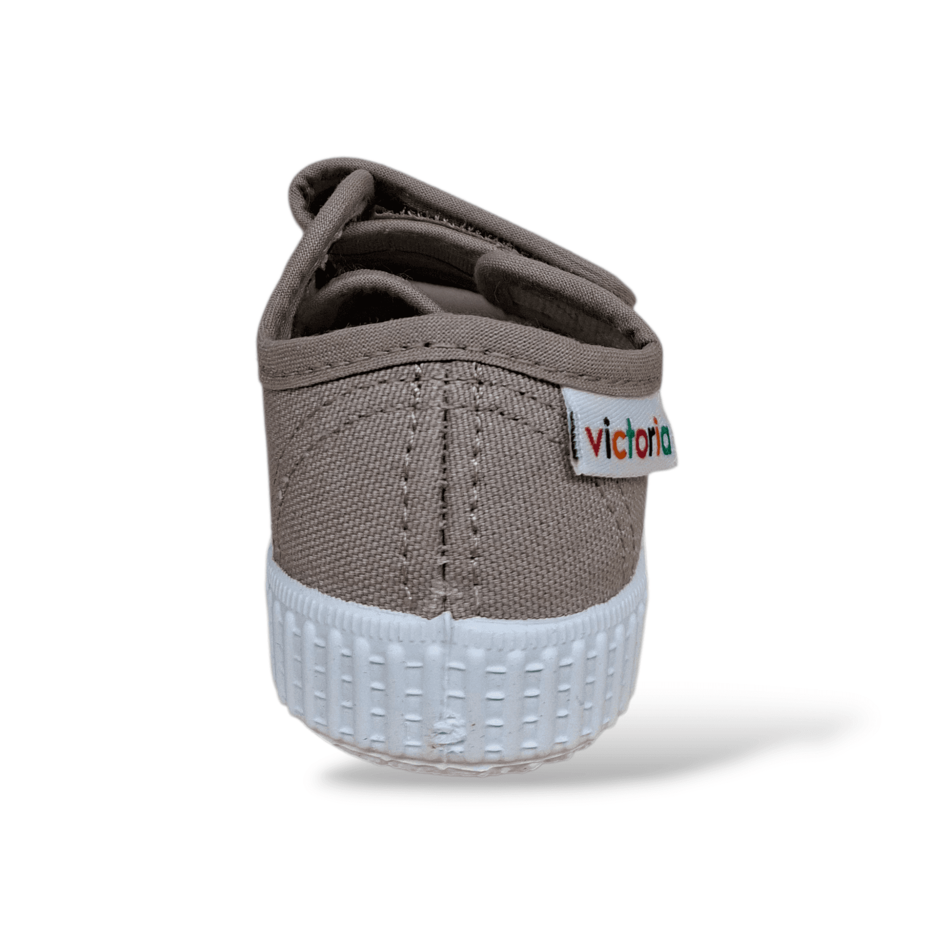 Victoria Basket Tiras Lona Sneakers Bambino Beige Bianco – Tela con Velcro | Taglie 21-30 - 3