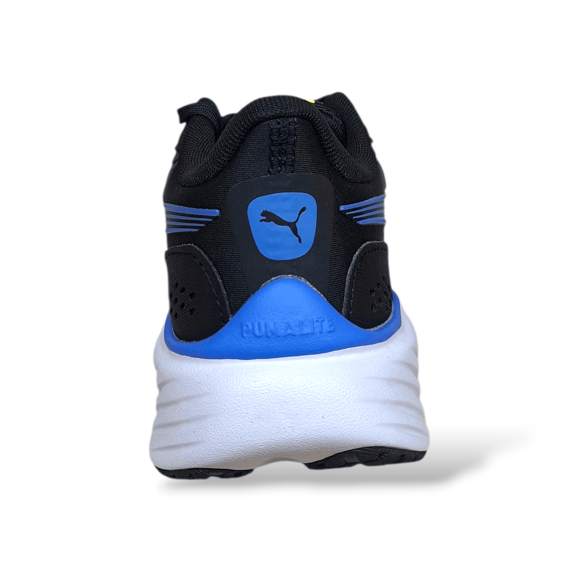 Sneakers bambino PUMA Pounce Lite nero giallo blu bianco con lacci in Ballerine Scarpetteria Gica - Trani, commercioVirtuoso.it