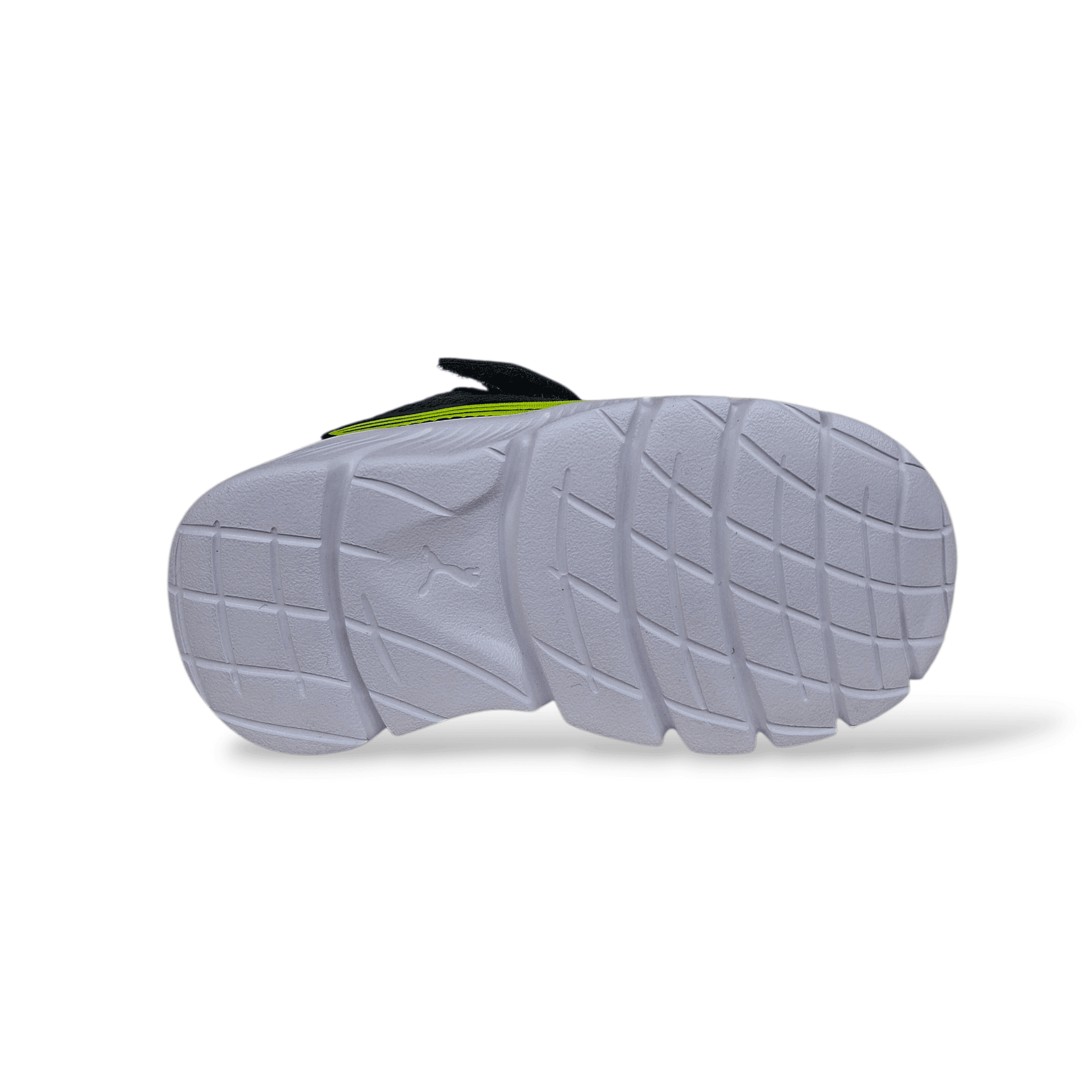 Puma FlexFocus Sneakers Bambino Grigio Giallo – Leggere con Velcro | Taglie 20-35 - 10