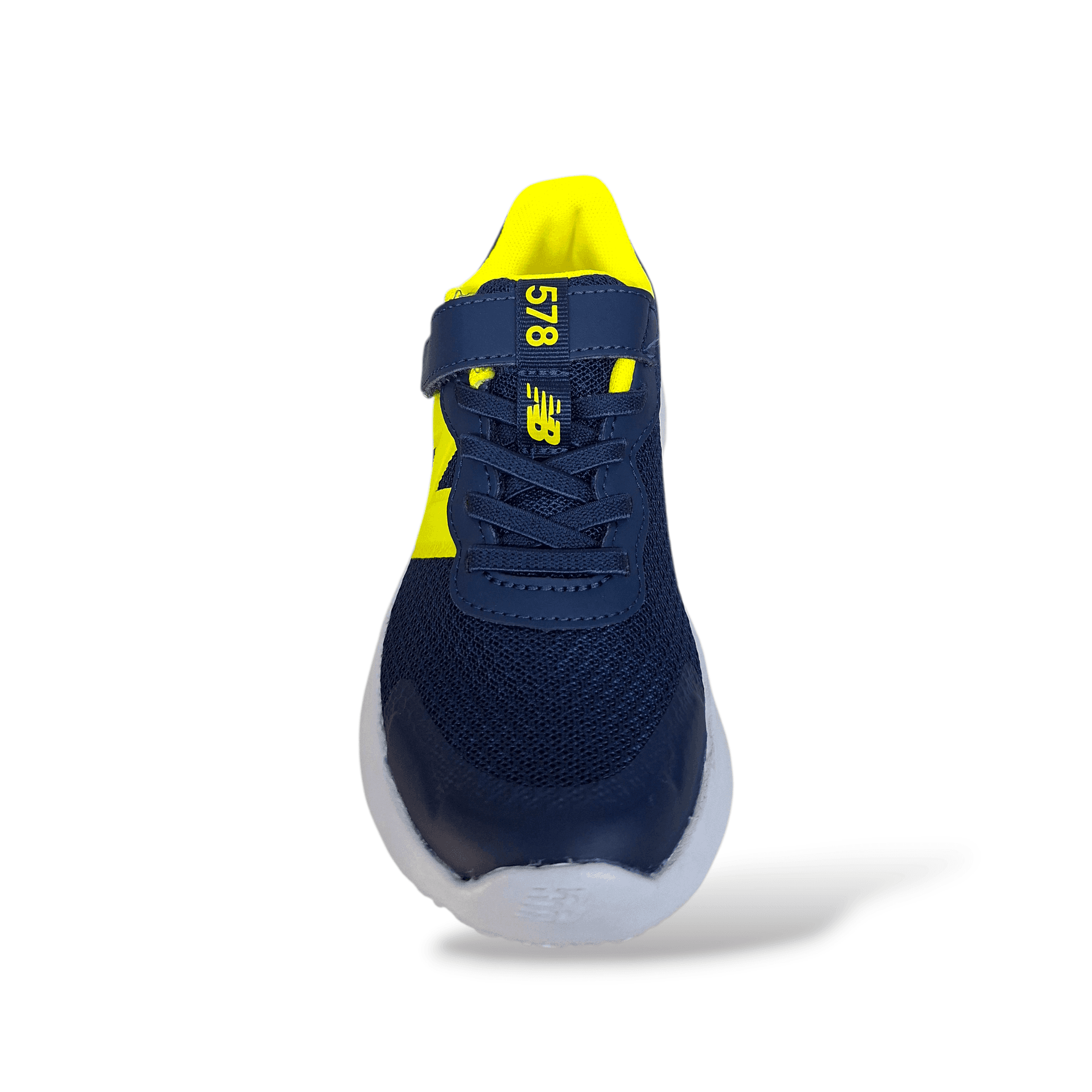 Sneakers bambino New Balance 578 blue gialle velcro laccio elastico in Ballerine Scarpetteria Gica - Trani, commercioVirtuoso.it