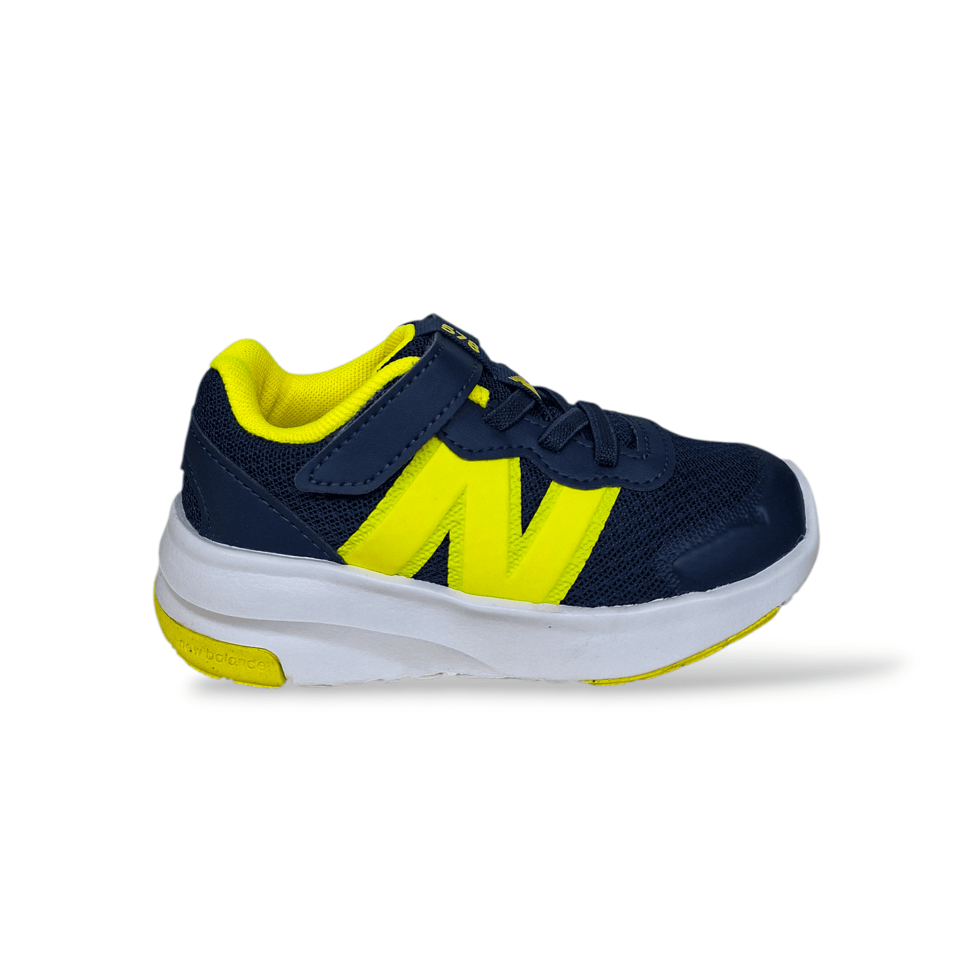 Sneakers bambino New Balance 578 blue gialle velcro laccio elastico in Ballerine Scarpetteria Gica - Trani, commercioVirtuoso.it