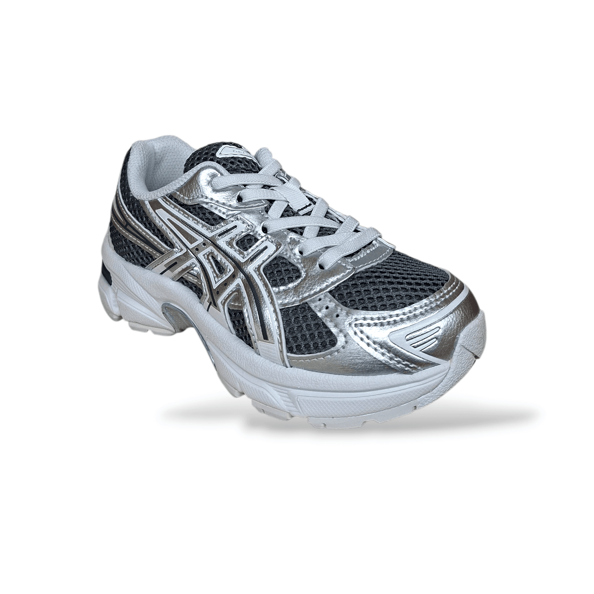 Sneakers ASICS GEL 1130 Bambino Argento Nero | Scarpe Sportive con Tecnologia GEL | Taglie 27-40 in Ballerine Scarpetteria Gica - Trani, commercioVirtuoso.it