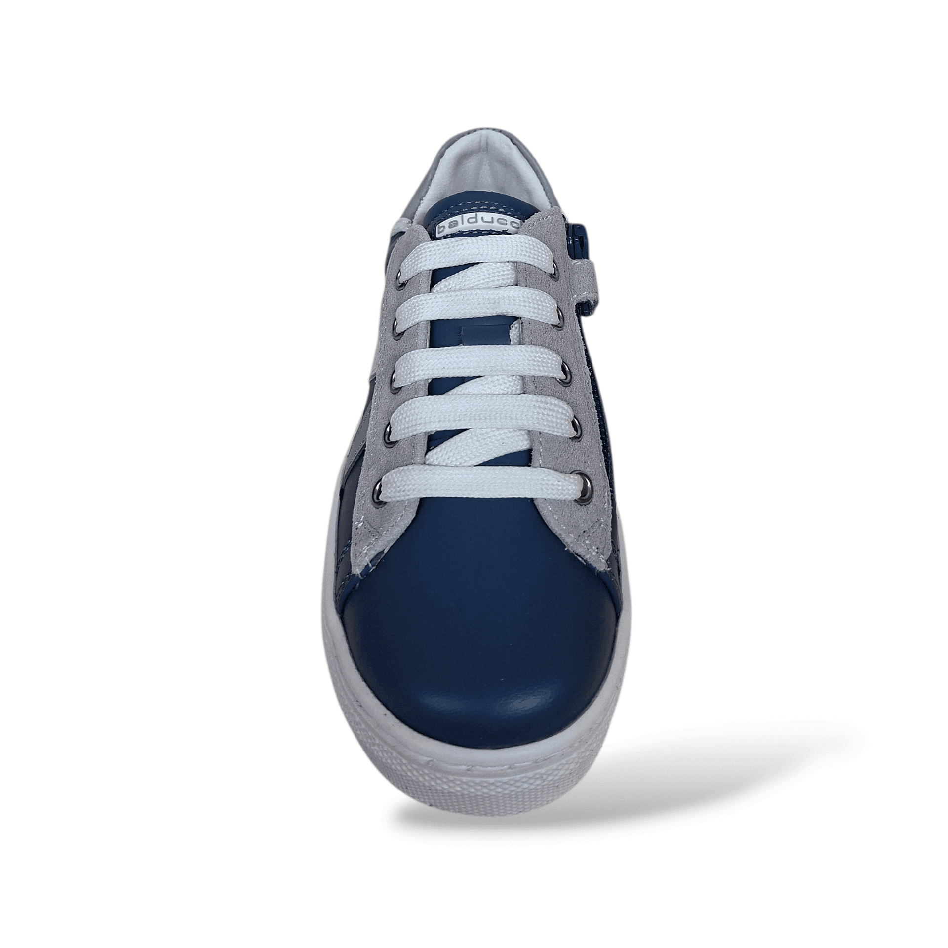 Sneakers Bambino Balducci Butter Pelle Blu Grigio Made in Italy in Ballerine Scarpetteria Gica - Trani, commercioVirtuoso.it