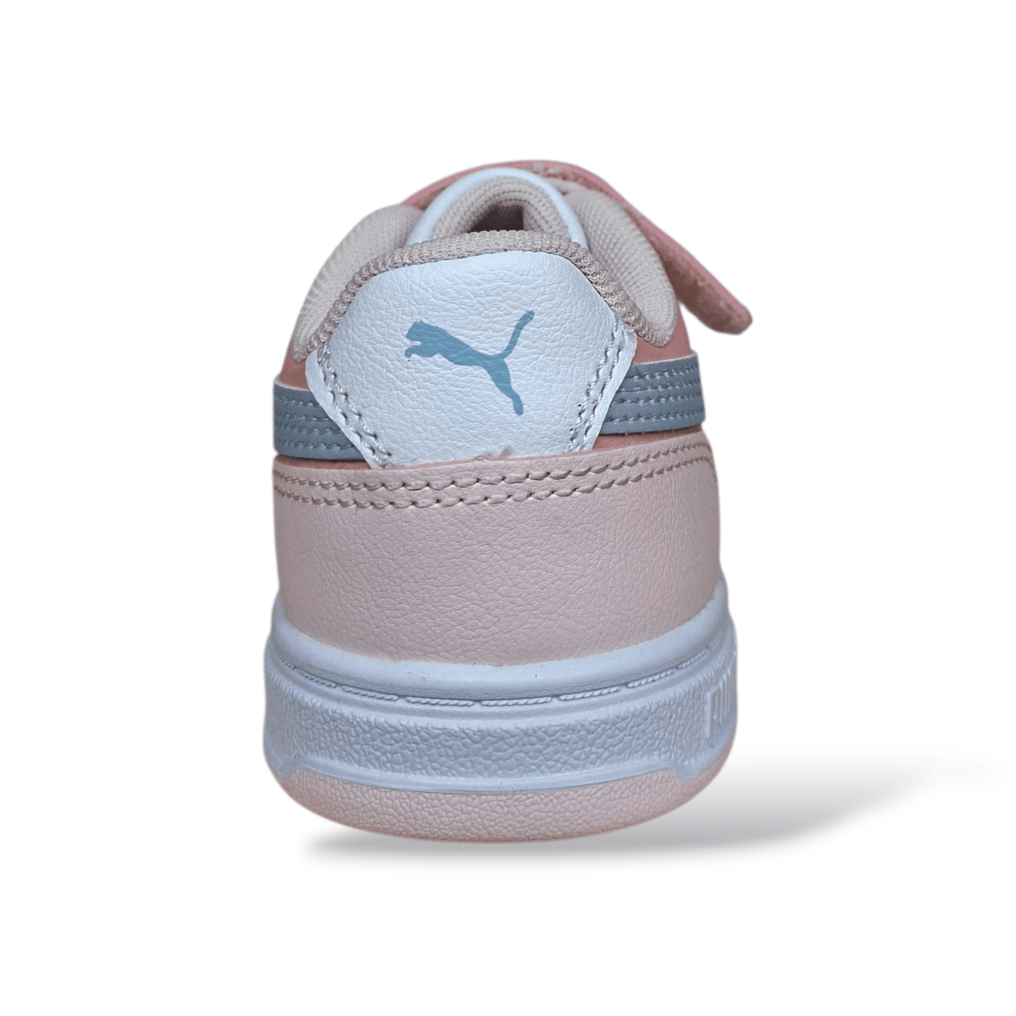 Sneakers bambina PUMA Caven rosa bianco celeste con velcro in Ballerine Scarpetteria Gica - Trani, commercioVirtuoso.it