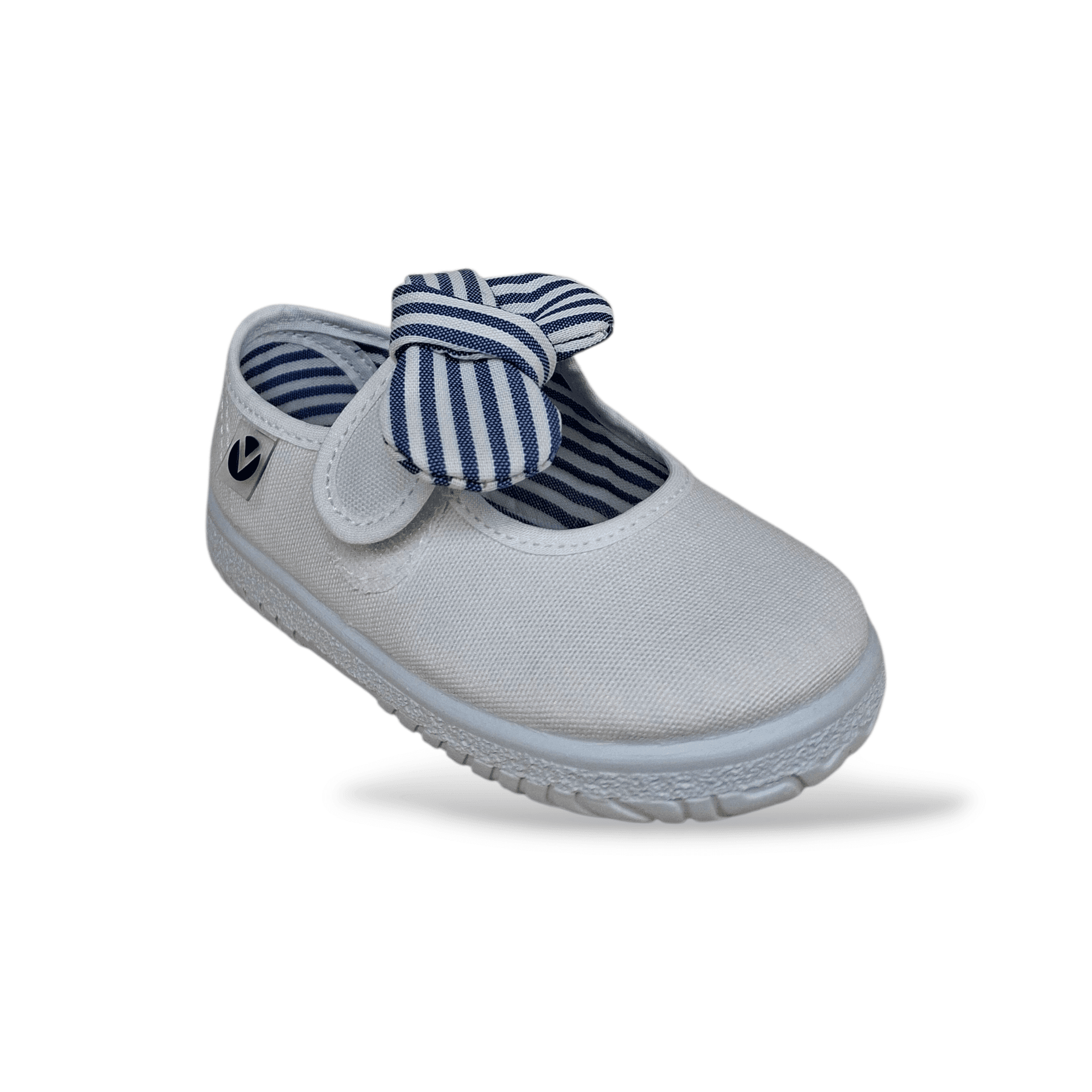 Ballerine bambina Victoria Ojalá bianco tela velcro casual eleganti in Ballerine Scarpetteria Gica - Trani, commercioVirtuoso.it