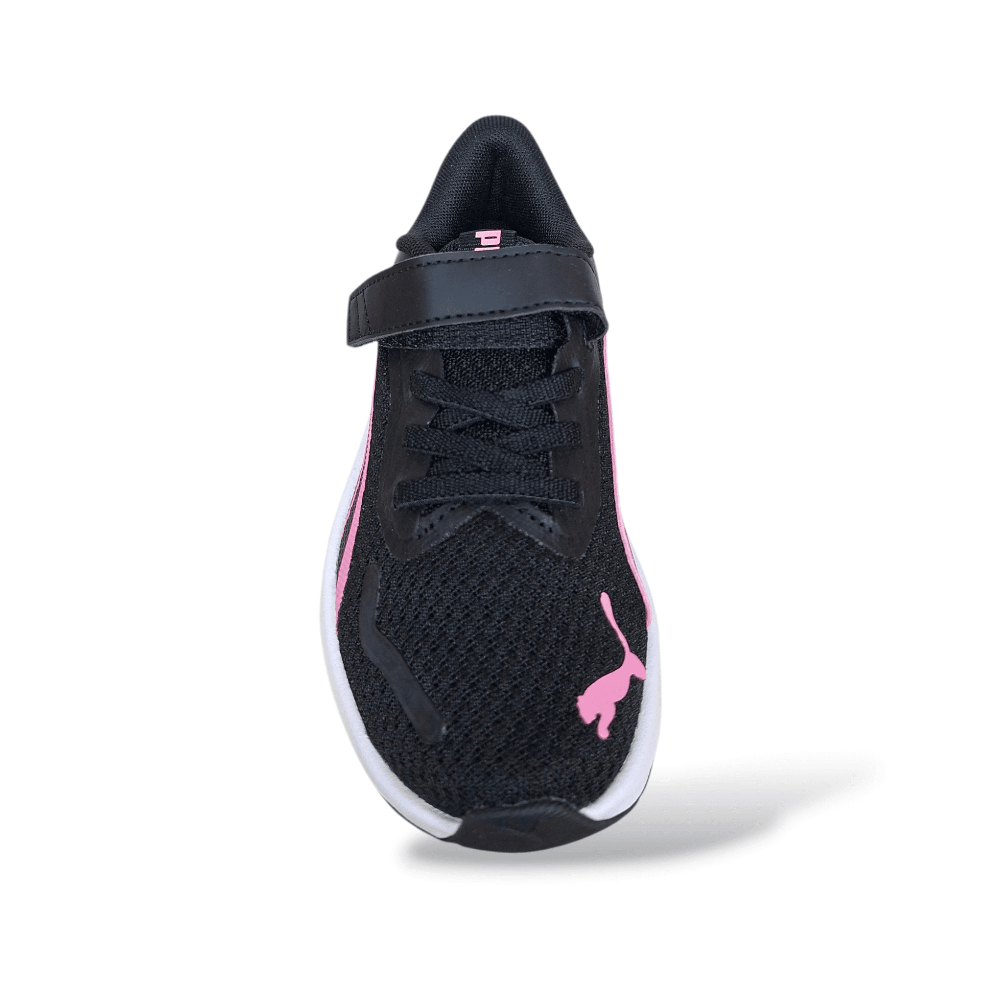 Sneakers bambina PUMA Pounce Lite nero fucsia con velcro in Ballerine Scarpetteria Gica - Trani, commercioVirtuoso.it