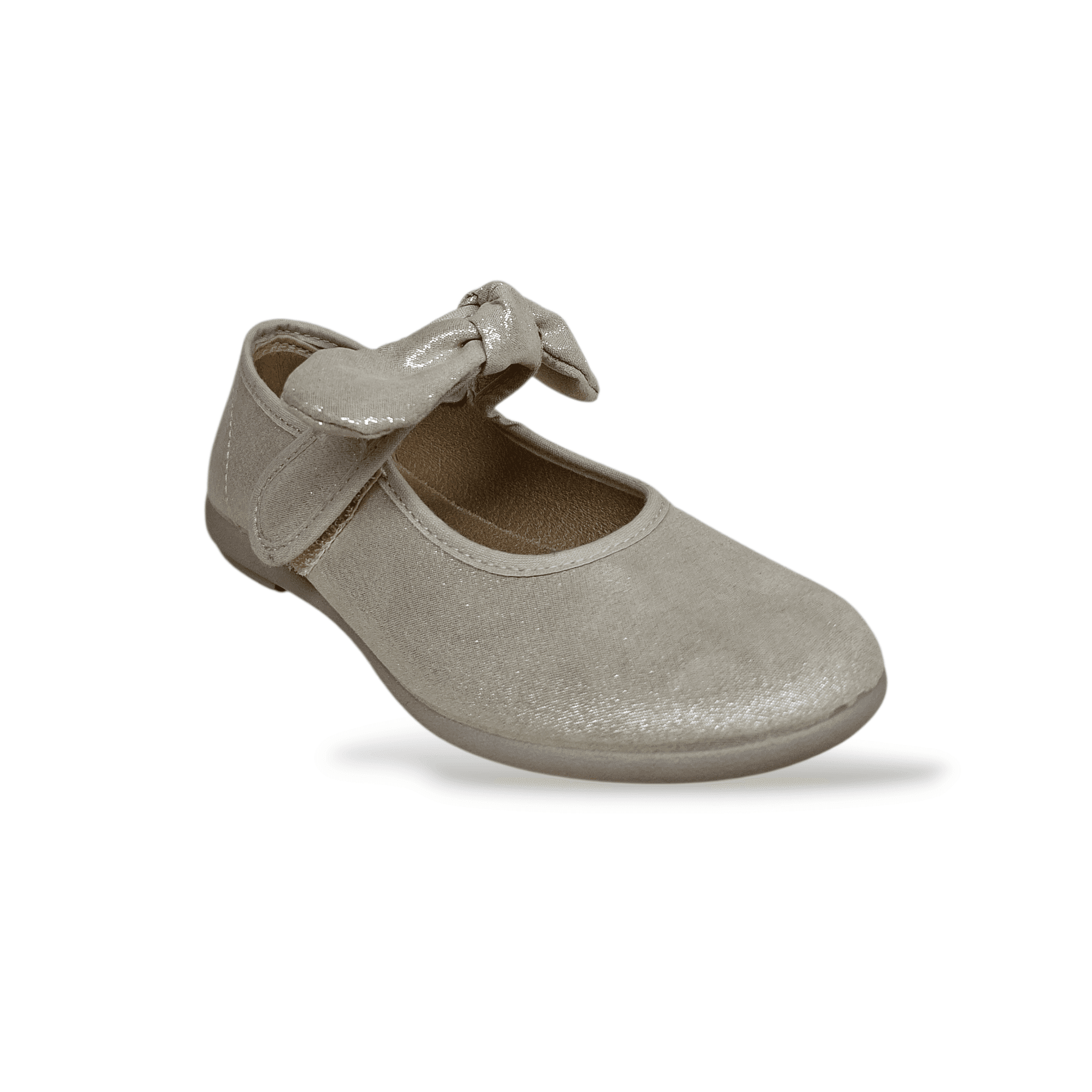 Ballerine bambina VUL-LADI champagne velcro cerimonia eleganti in Ballerine Scarpetteria Gica - Trani, commercioVirtuoso.it
