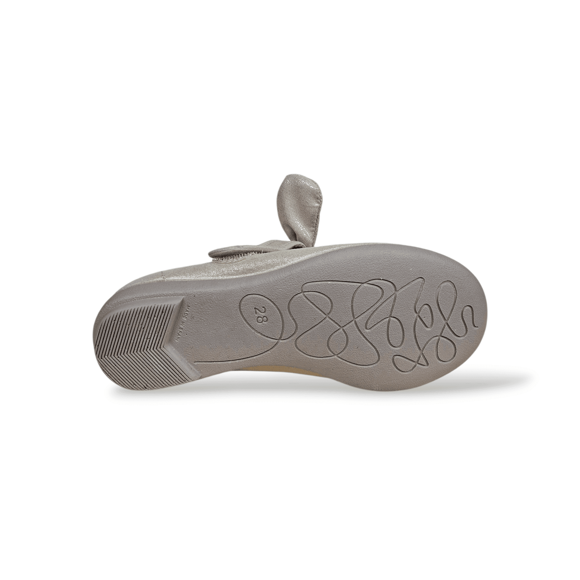 Ballerine bambina VUL-LADI champagne velcro cerimonia eleganti - 5