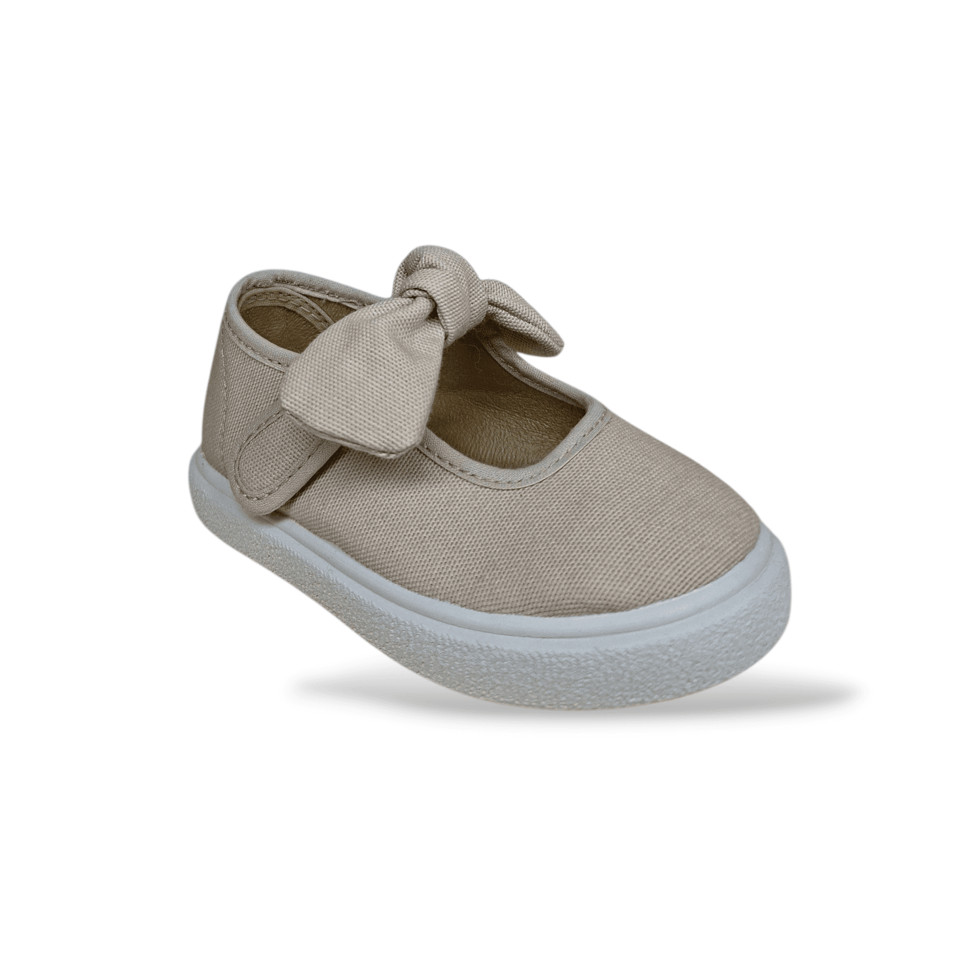 Ballerine bambina VUL-LADI beige tela velcro casual eleganti in Autocategorizzazione Scarpetteria Gica - Trani, commercioVirtuoso.it