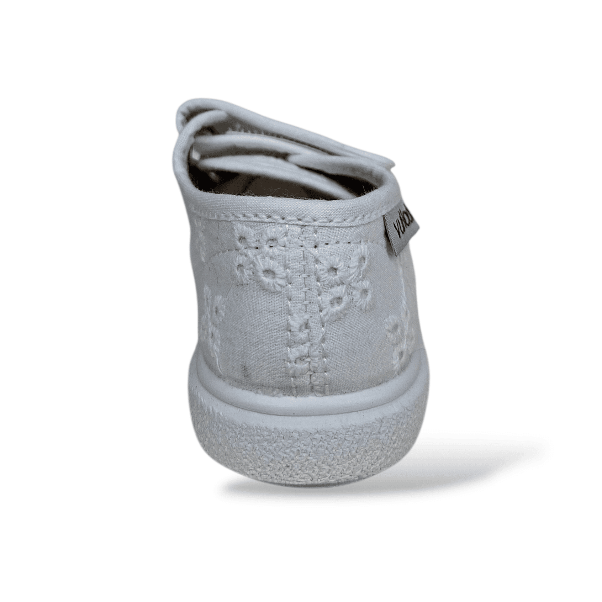 Sneakers bambina VUL-LADI bianco sangallo velcro casual in Ballerine Scarpetteria Gica - Trani, commercioVirtuoso.it