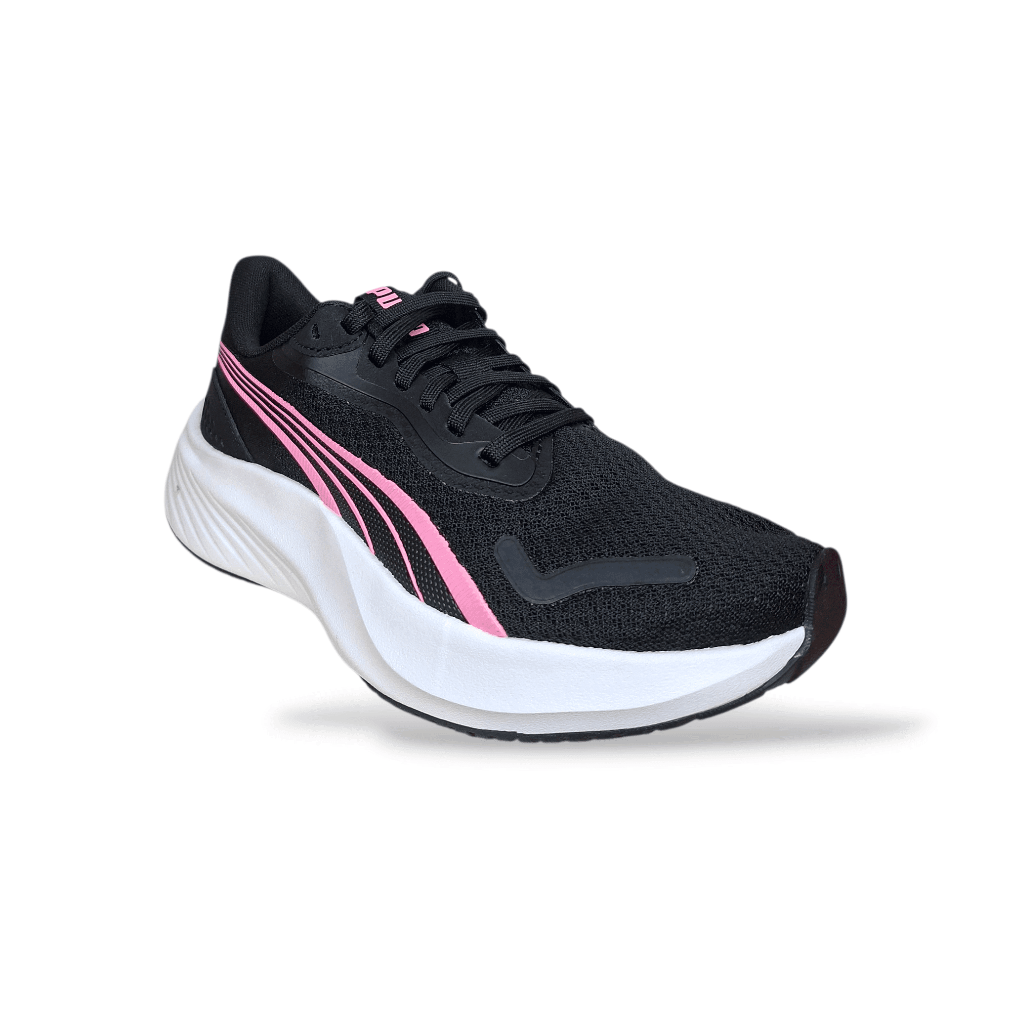 Sneakers bambina PUMA Pounce Lite nero fucsia con lacci in Ballerine Scarpetteria Gica - Trani, commercioVirtuoso.it