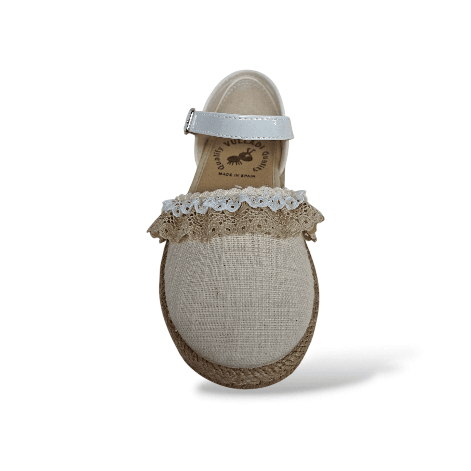 Espadrillas bambina VUL-LADI beige cerimonia eleganti in Autocategorizzazione Scarpetteria Gica - Trani, commercioVirtuoso.it