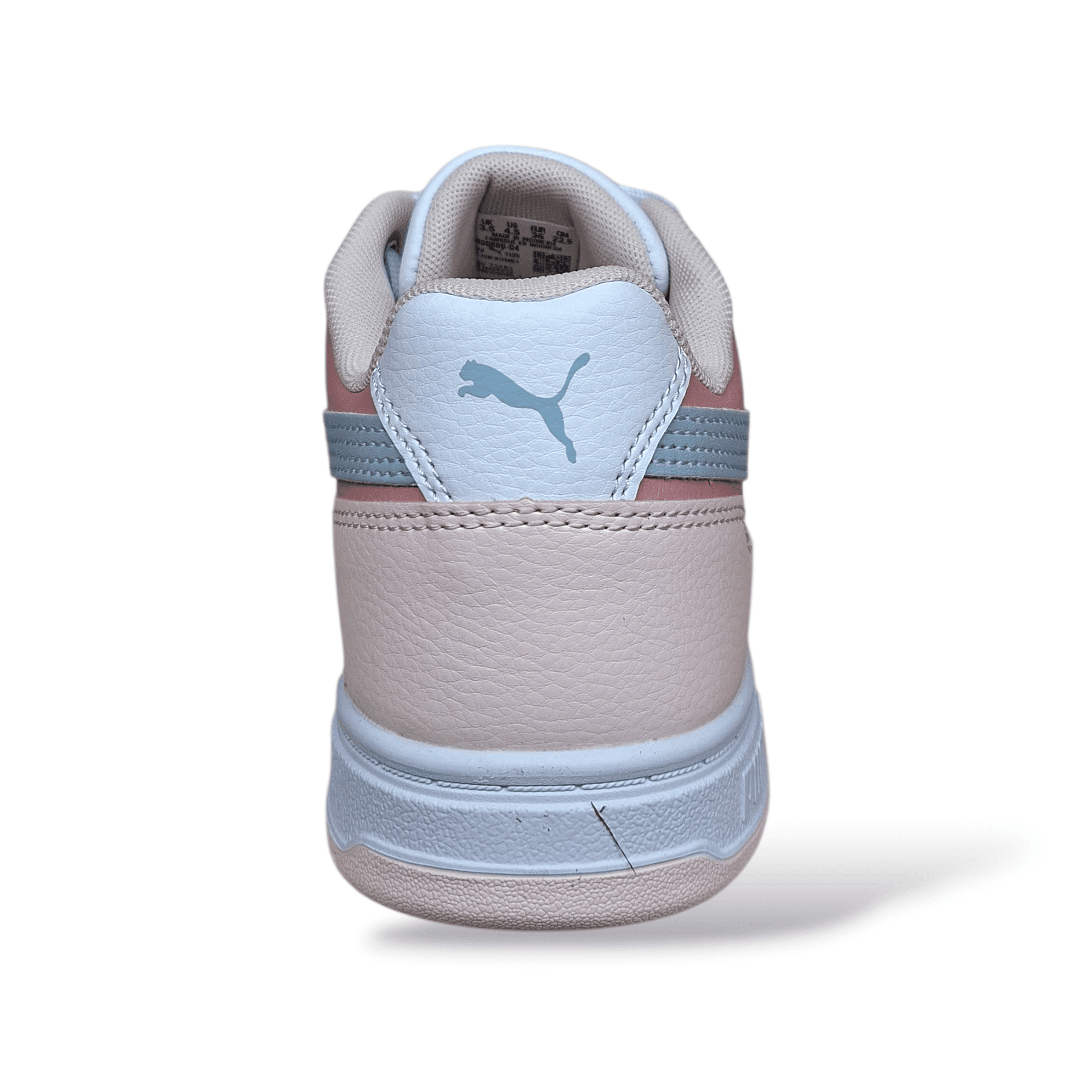 Sneakers bambina PUMA Caven rosa bianco celeste con lacci in Ballerine Scarpetteria Gica - Trani, commercioVirtuoso.it