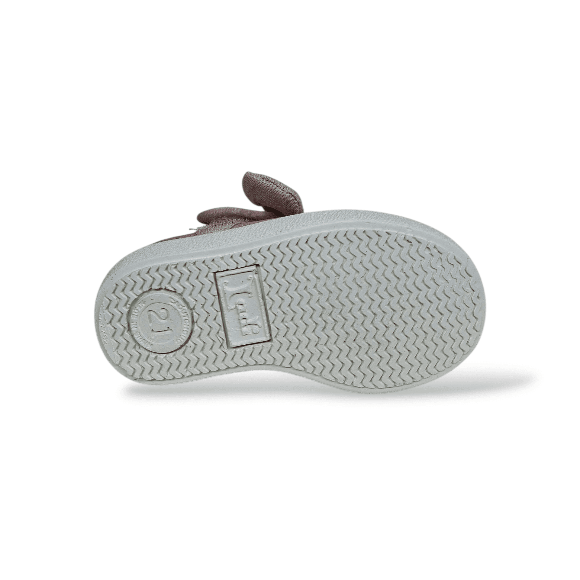 Ballerine Bambina Cipria Tela VUL-LADI con Velcro e Fiocco Estraibile – Scarpe Scuola e Cerimonia Taglie 21-30 - 5